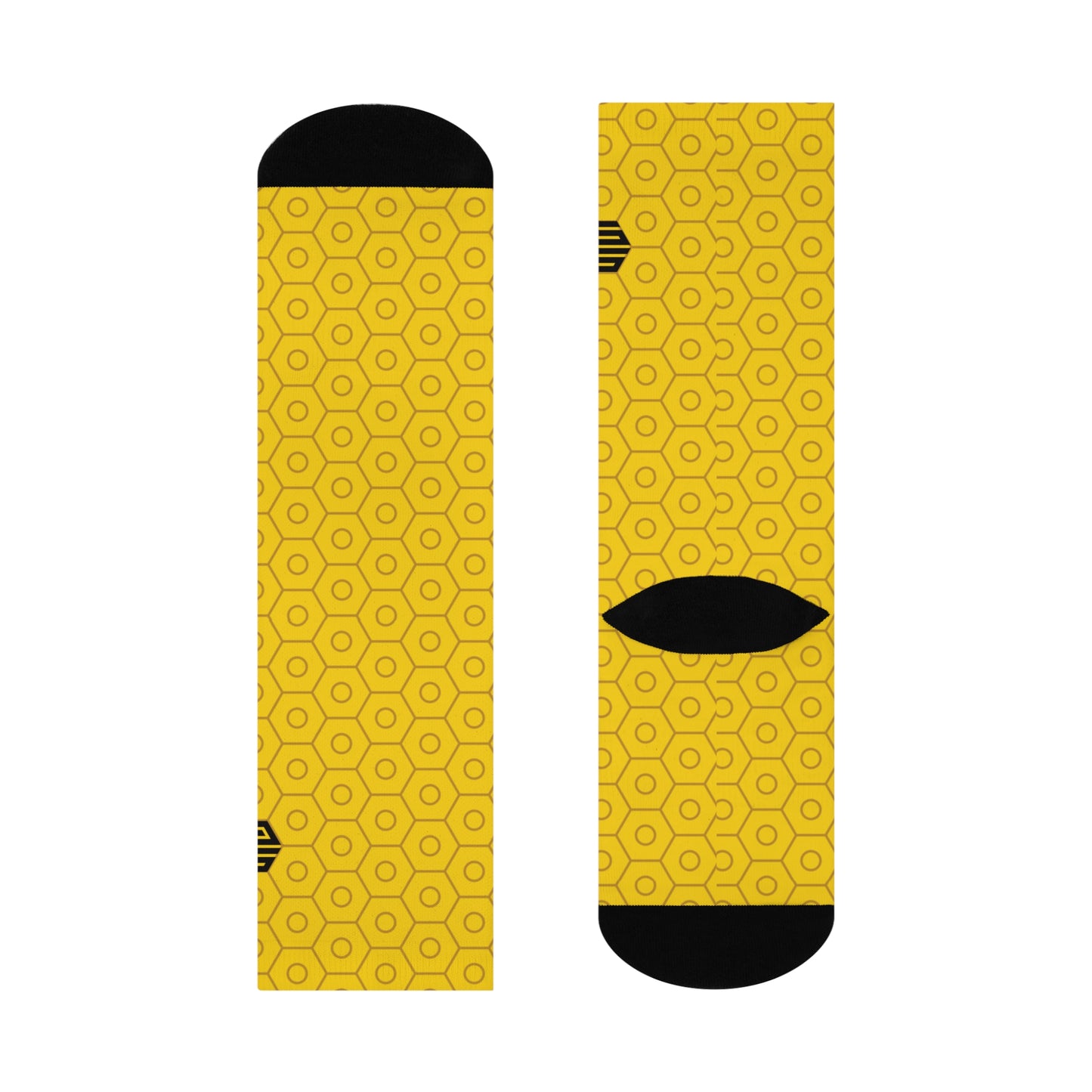 Honey Drip Socks Solid Yellow