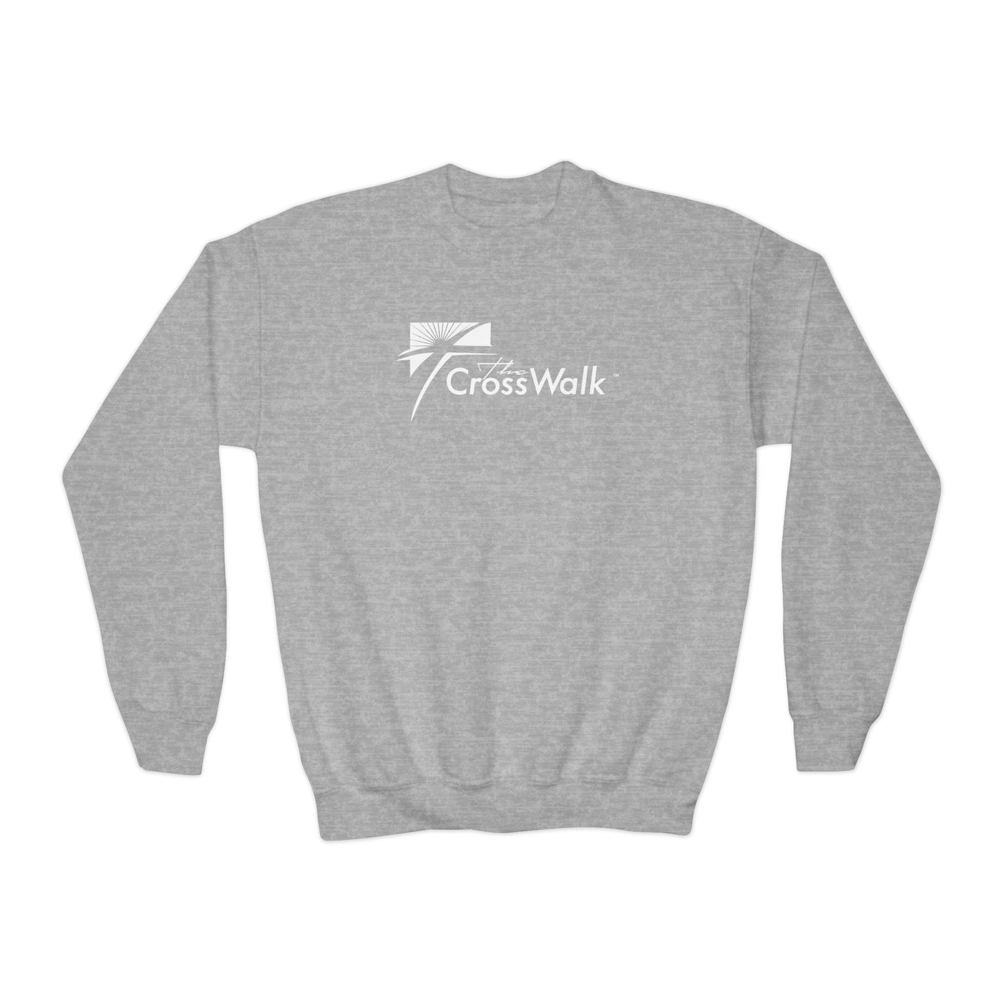 YOUTH - Basic Crewneck Sweatshirt - Crosswalk Church