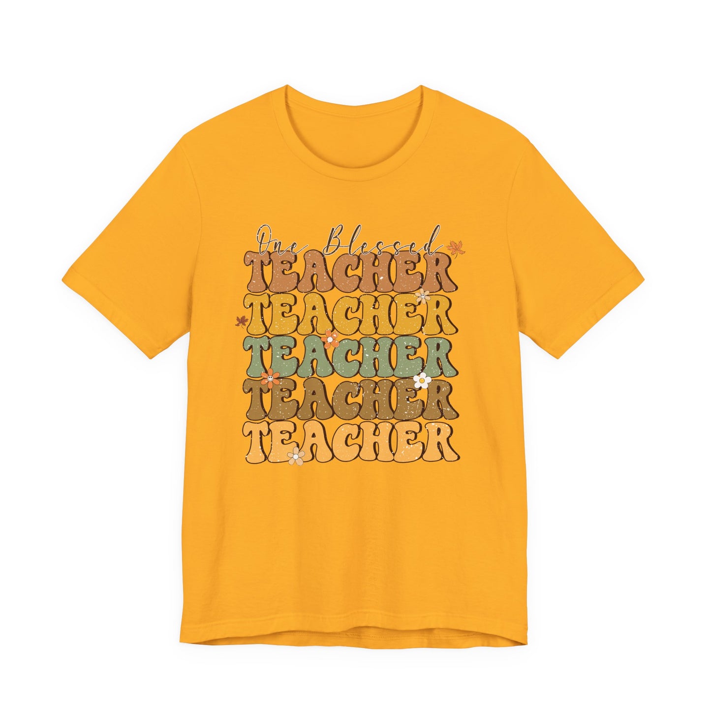 Blessed Teacher Shirt | Bella Canvas Teacher T-Shirt | Fall Teacher Outfit | Teacher Appreciation Gift Tee