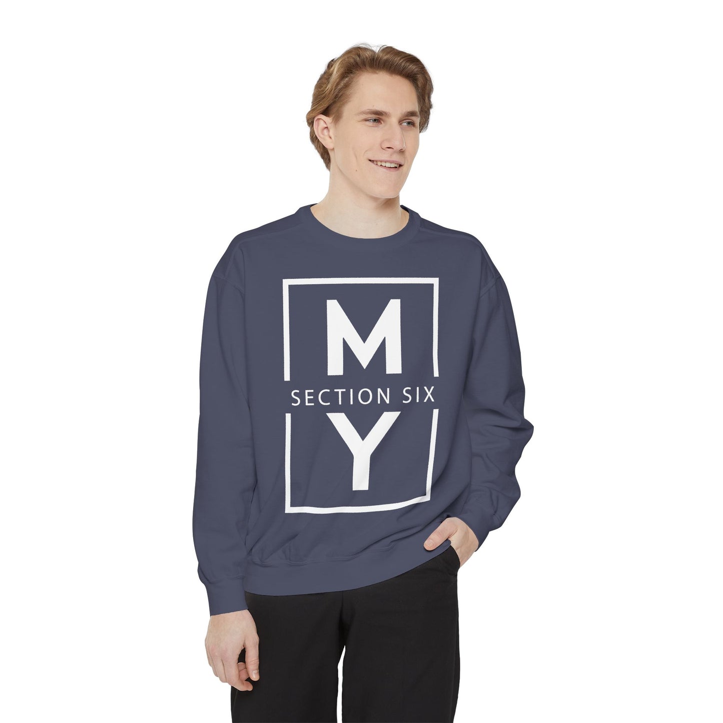 ADULT - Comfort Color Sweatshirt - MS Section 6 Youth