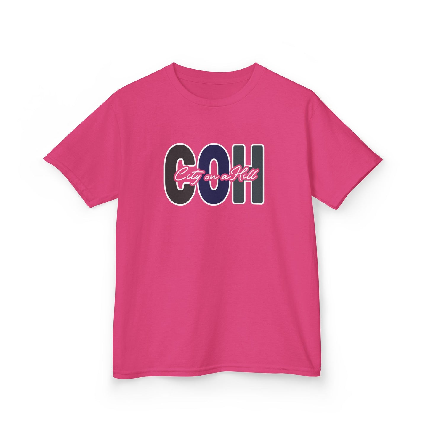 YOUTH - Basic Cotton T-Shirt - City on a Hill