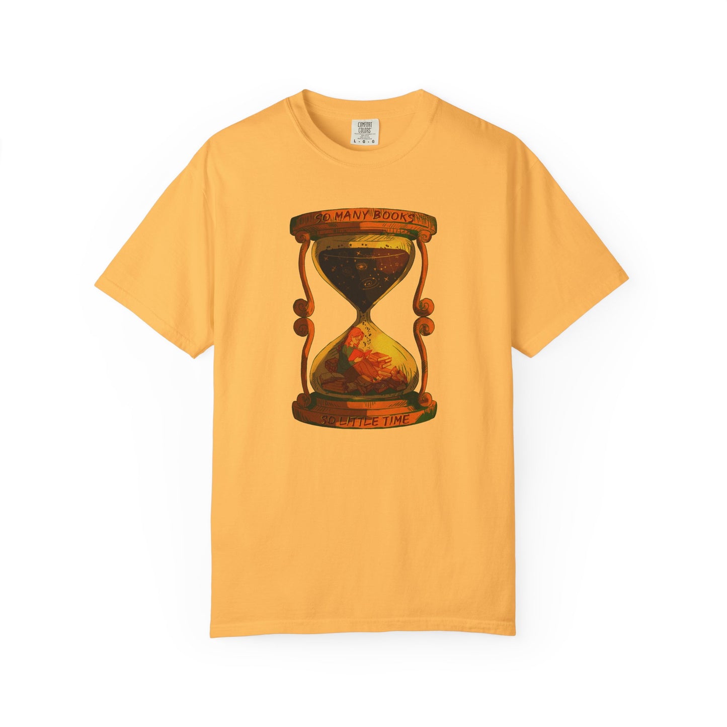 Comfort Colors Book Shirt | So Many Books So Little Time T-Shirt | Funny Reading Tee | Unisex Book Lover Gift for Readers