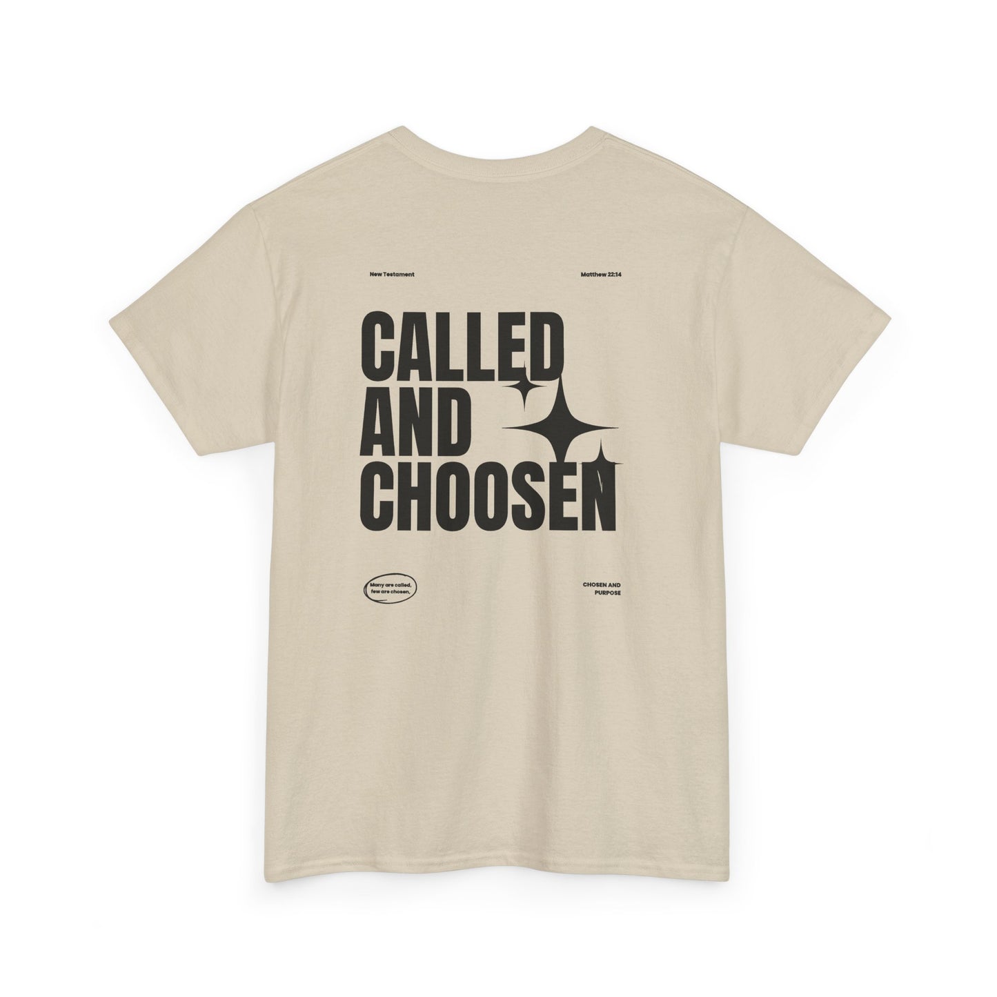 ADULT - Basic tee - Called & Chosen - BBA