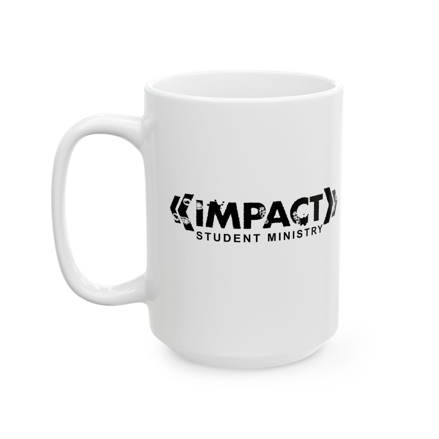 Impact Student Ministry White Mugs