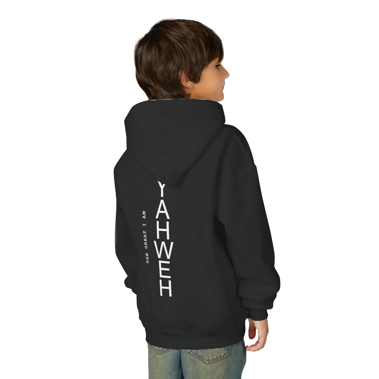 YOUTH - Basic Hoodie - YAHWEH- BBA