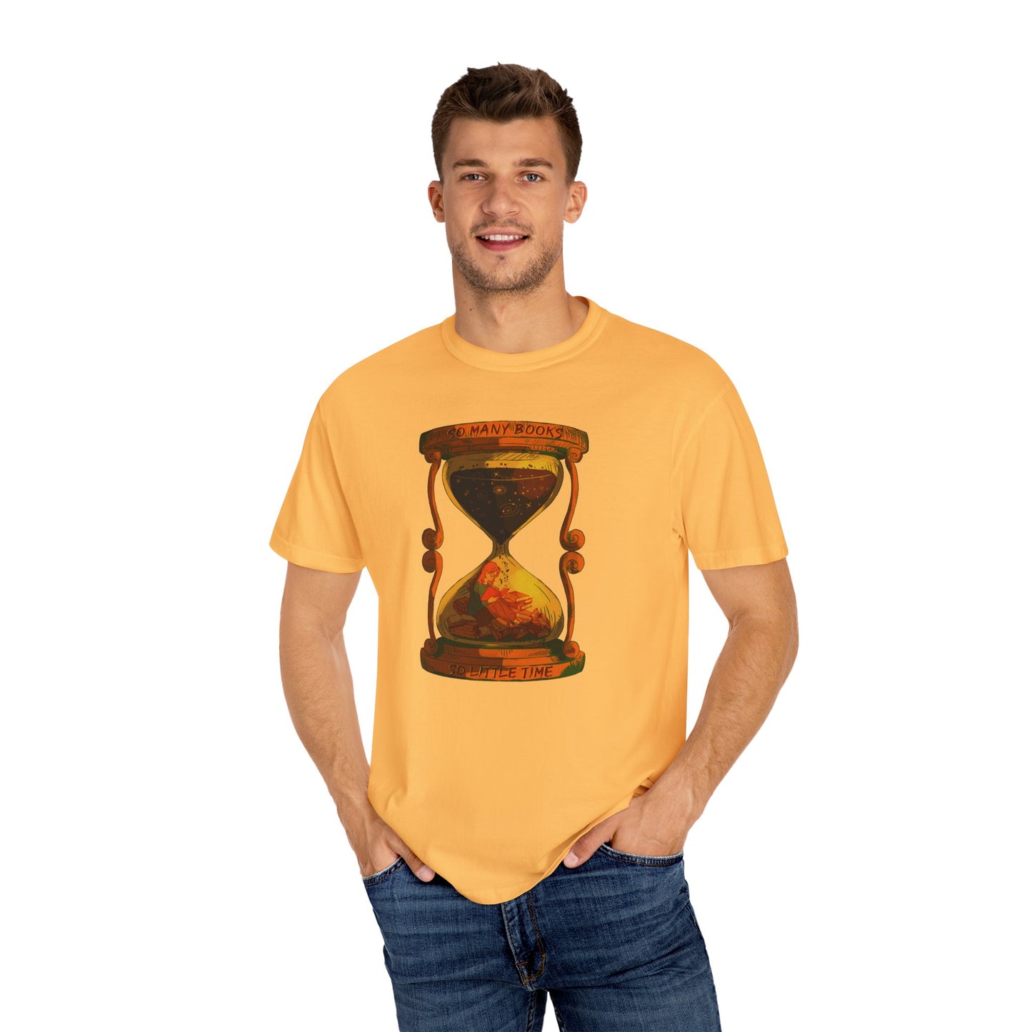 Comfort Colors Book Shirt | So Many Books So Little Time T-Shirt | Funny Reading Tee | Unisex Book Lover Gift for Readers