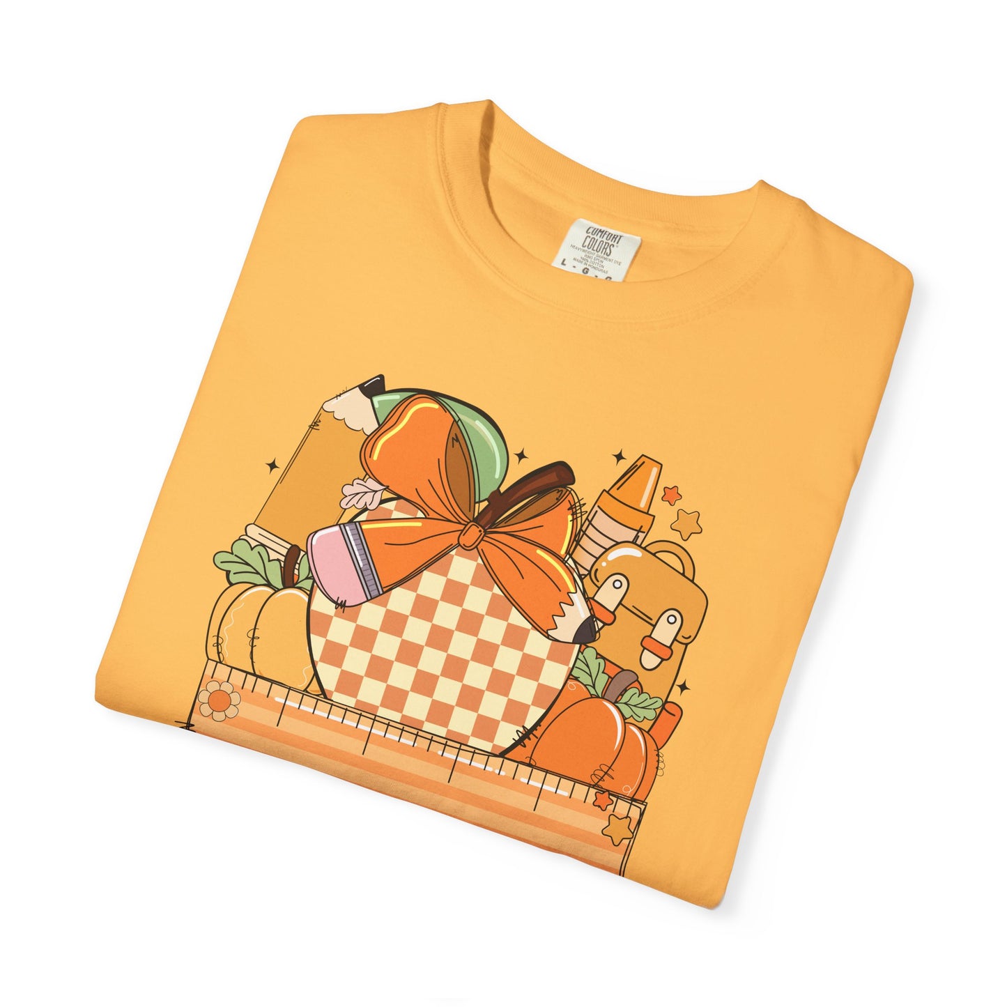 Comfort Colors Fall Shirt | Custom Autumn T-Shirt | Cozy Pumpkin Graphic Tee | Thanksgiving Unisex Shirt Gift
