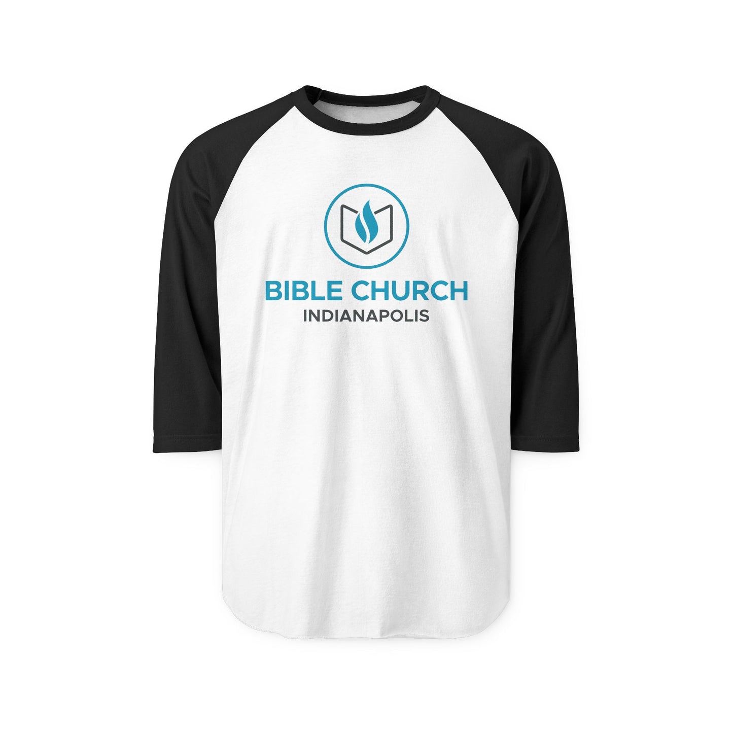 Three-Quarter Sleeve Raglan Shirt - Bible Church