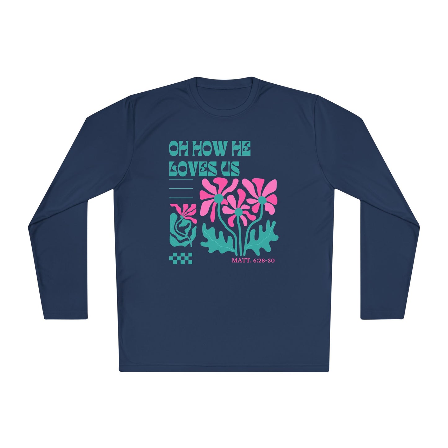 Long Sleeve Moisture Wicking Tee - Design 3 - KY Youth