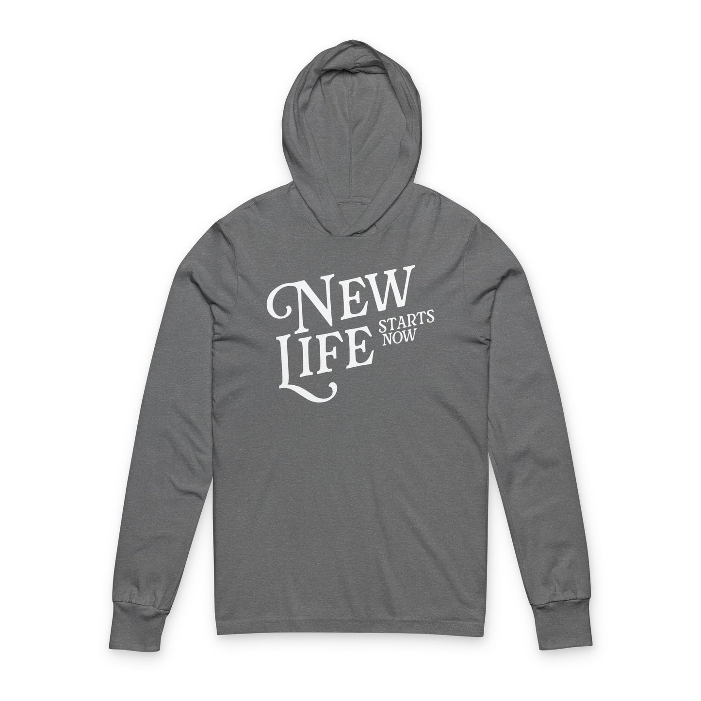 Hooded Long Sleeve Tee - New Life Terre Haute