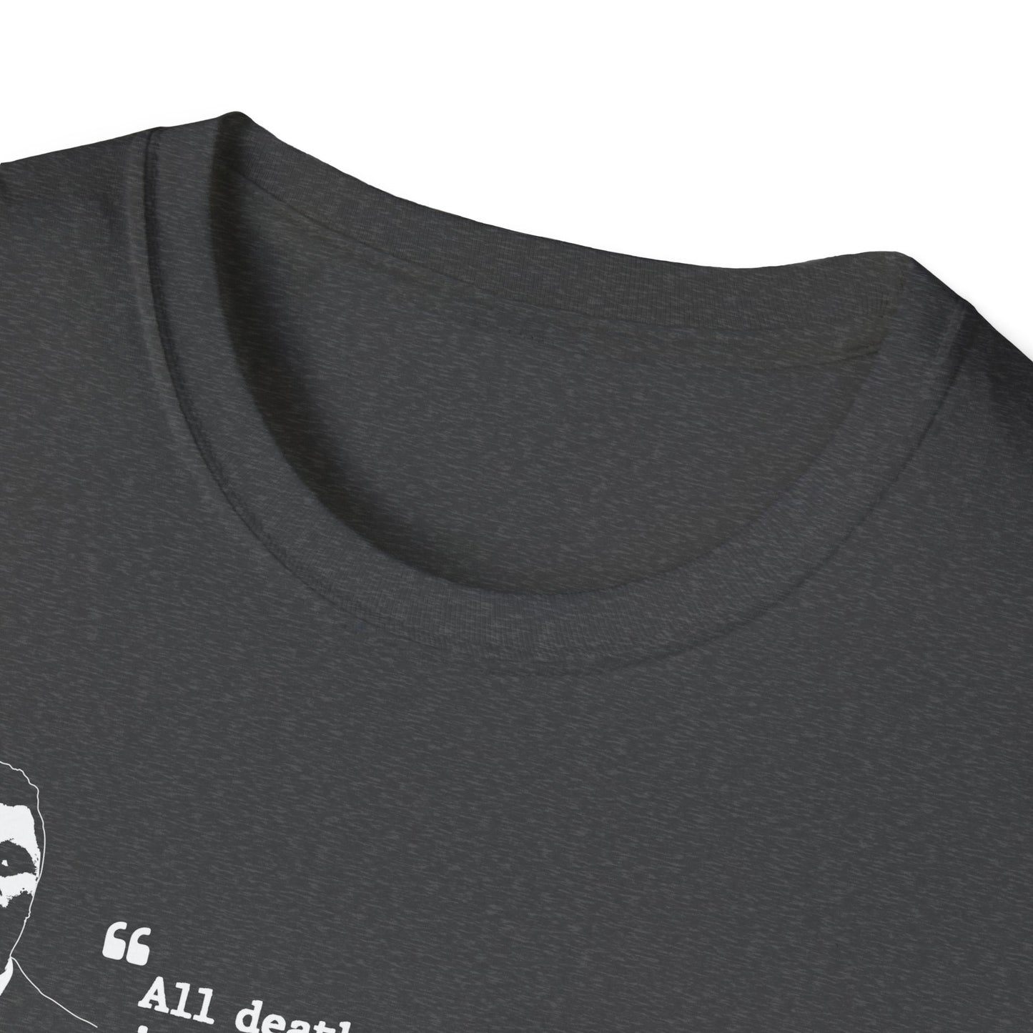 Charlie Kirk Memorial Shirt, All Death Can Do to the Believer Is Deliver Him to Jesus Shirt, Tribute Portrait Tee, Gildan Unisex
