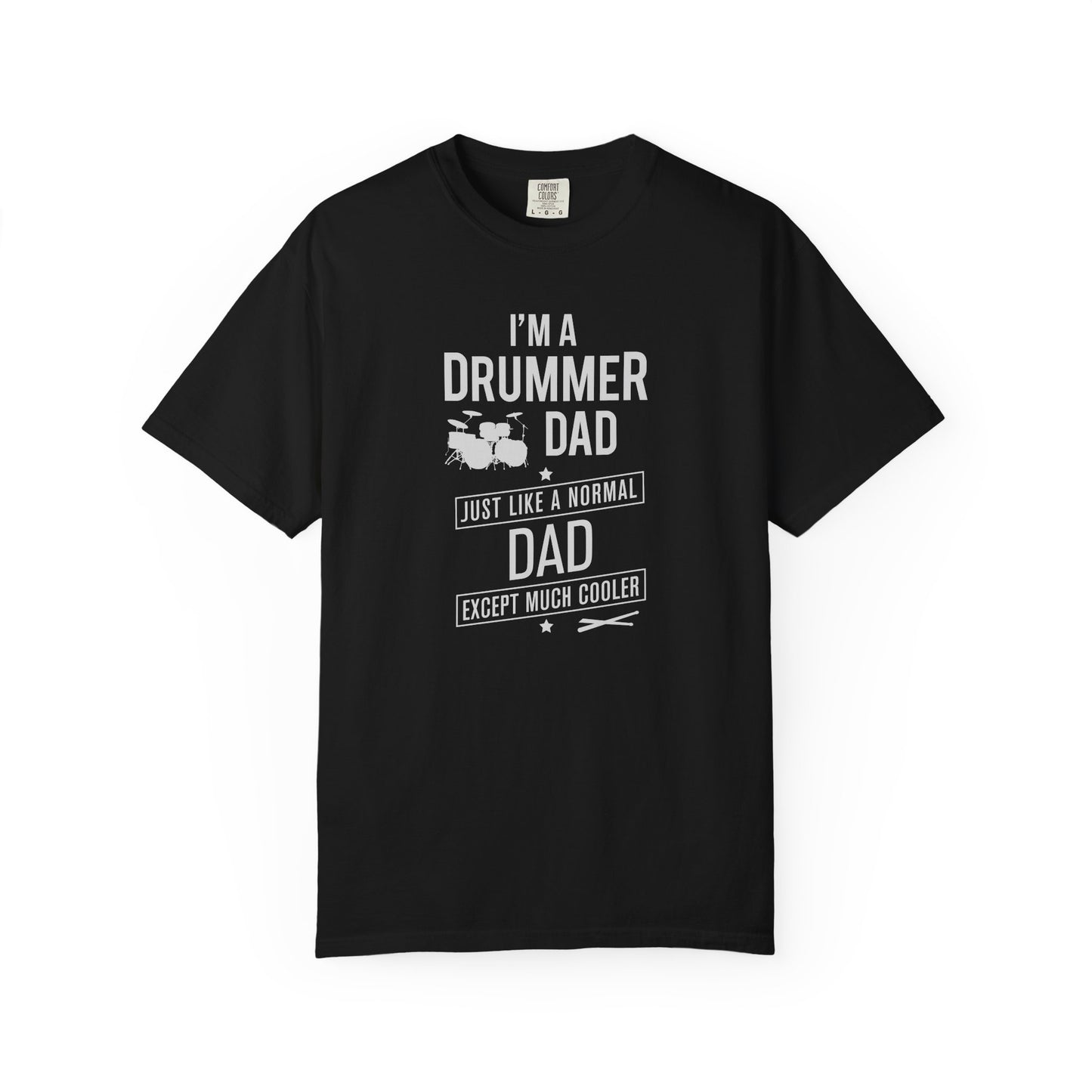Drummer Dad Shirt, Drummer Gift for Dad, Drum Sticks T-Shirt, Funny Music Tee, Fathers Day Drums Gift, Drummer Shirt for Husband
