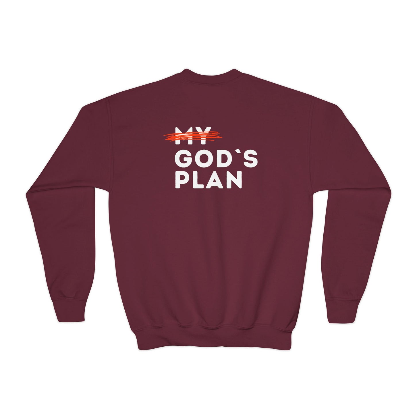 YOUTH - Basic Sweatshirt - GOD's Plan - BBA