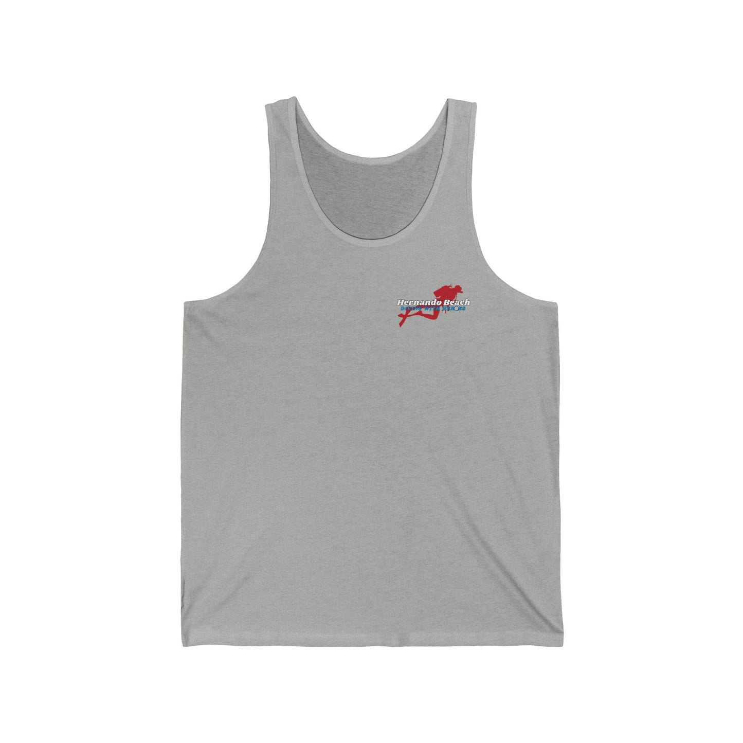 Unisex Jersey Tank - Hernando Beach Diving - Front & Back Print