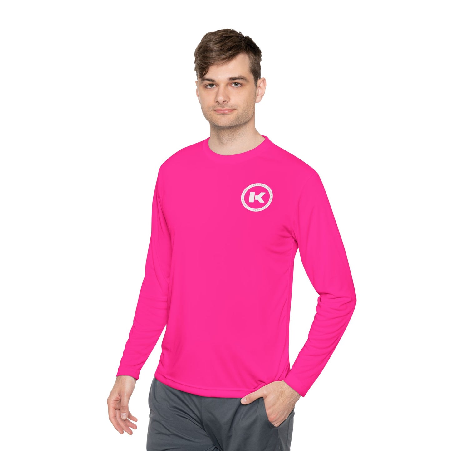 Long Sleeve Moisture Wicking Tee - Design 4 - KY Youth