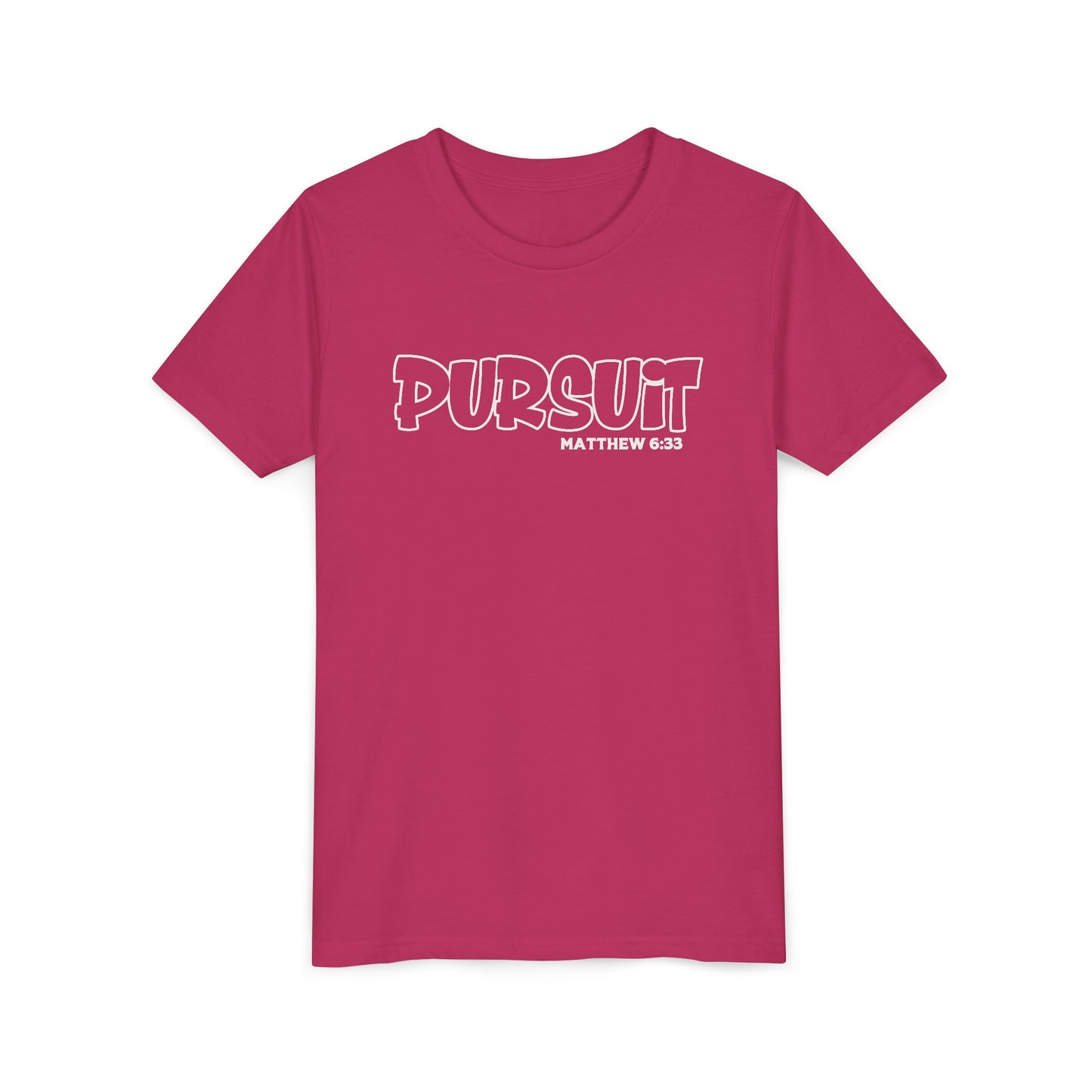 YOUTH - Premium Cotton Short Sleeve T-Shirt - PURSUIT