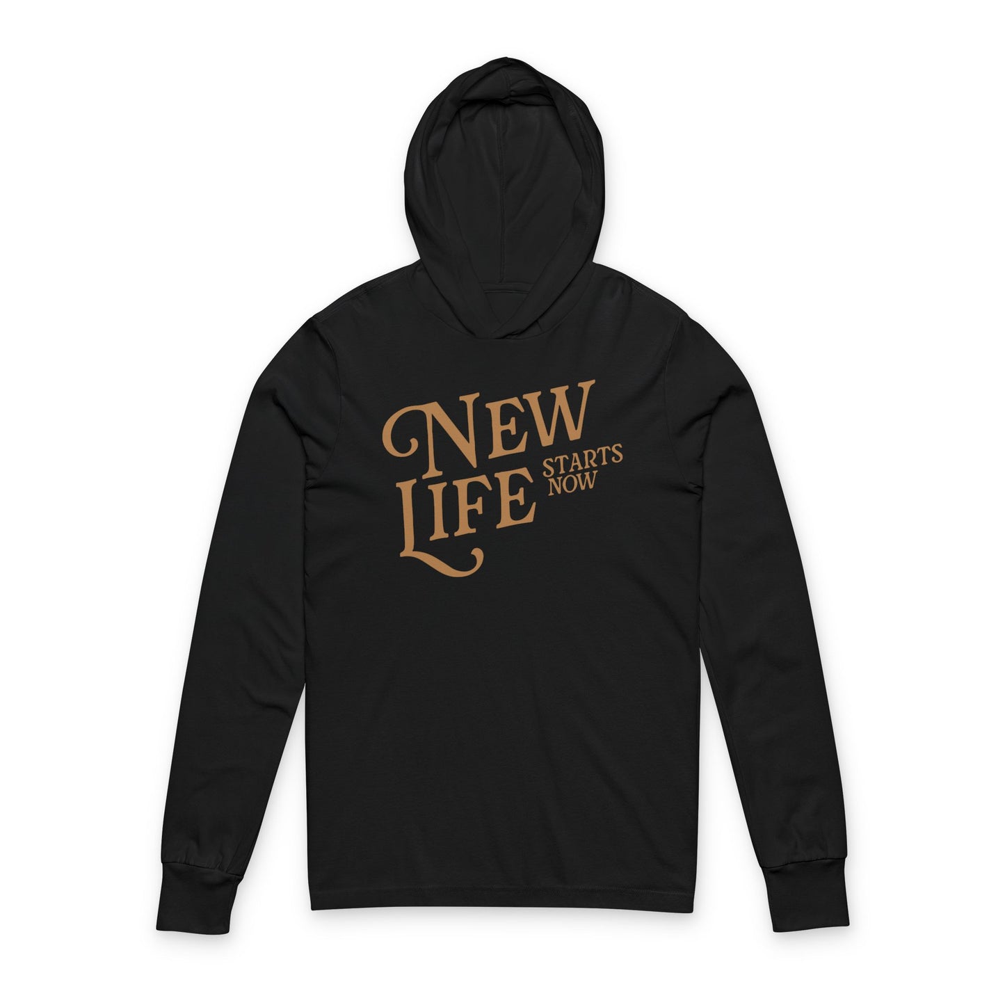 Hooded Long Sleeve Tee - New Life Terre Haute