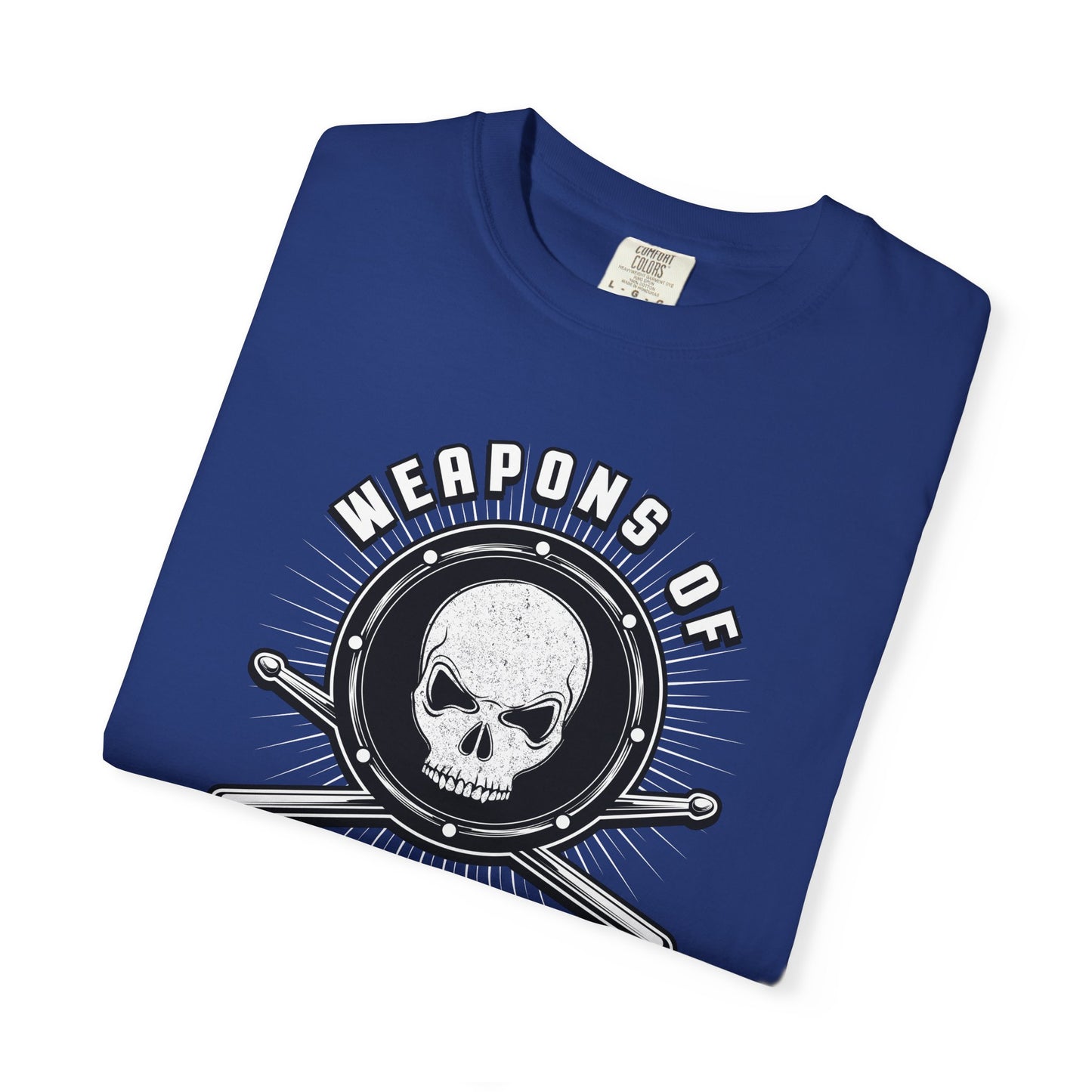 Weapons of Mass Percussion Shirt | Drummer T-Shirt | Comfort Colors Band Tee | Music Lover Gift | Percussionist Graphic Tee