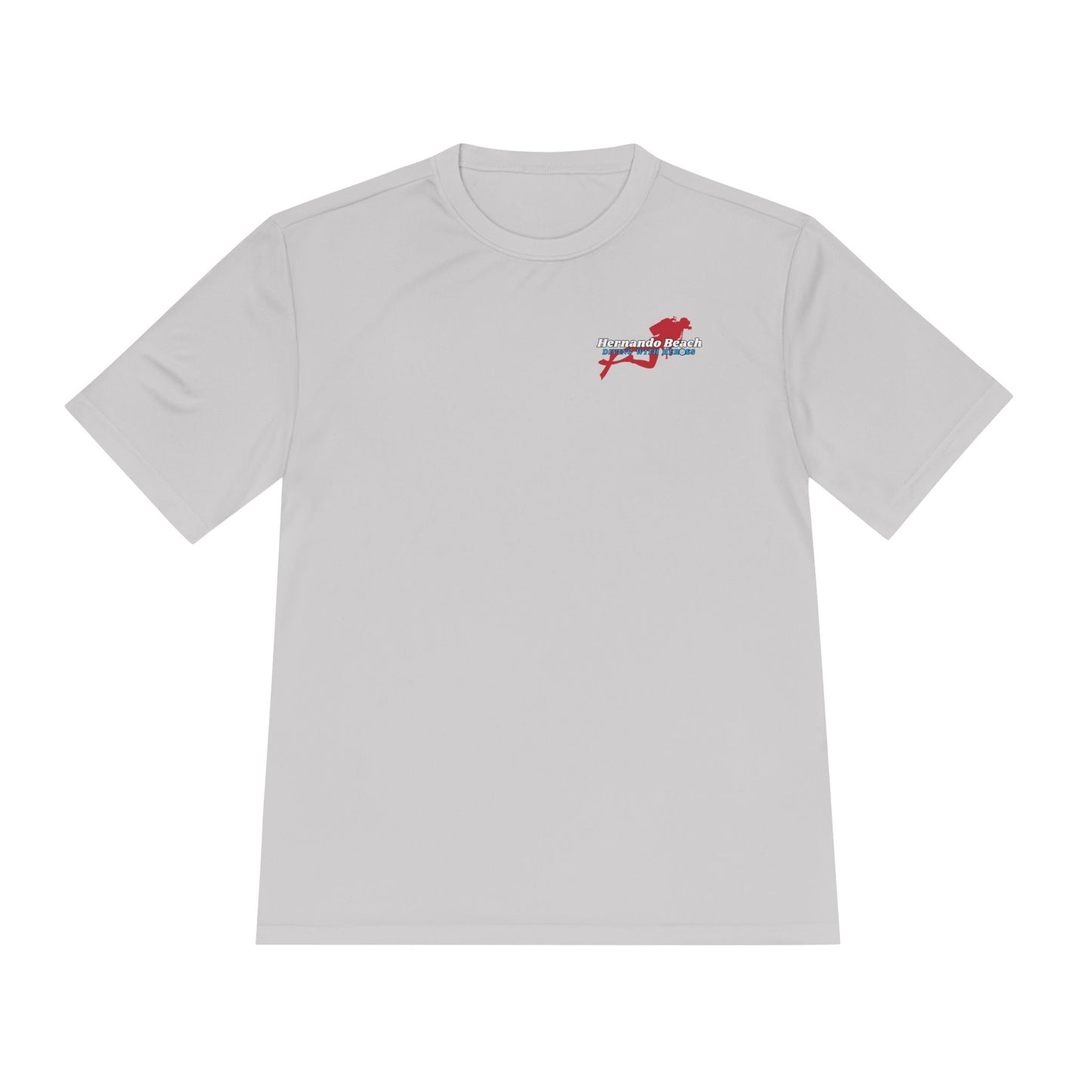 Moisture Wicking Tee - Hernando Beach Diving - Front & Back Print