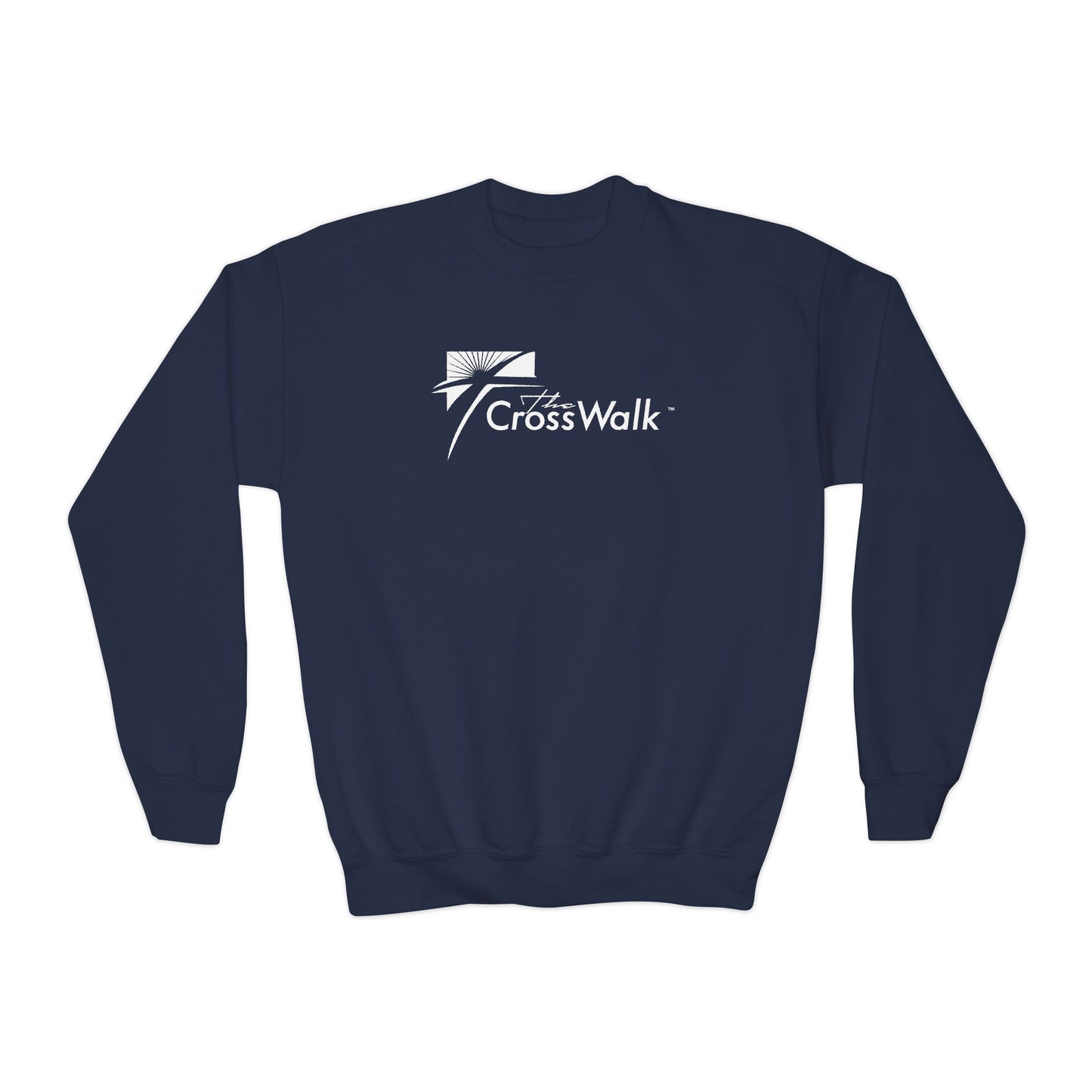 YOUTH - Basic Crewneck Sweatshirt - Crosswalk Church