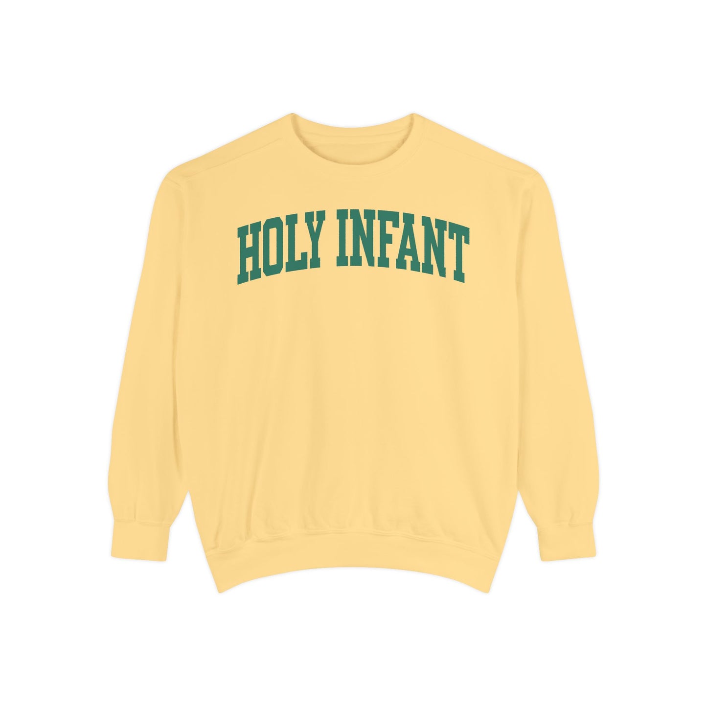 ADULT - Comfort Colors Crewneck Pullover Sweatshirt - Holy Infant