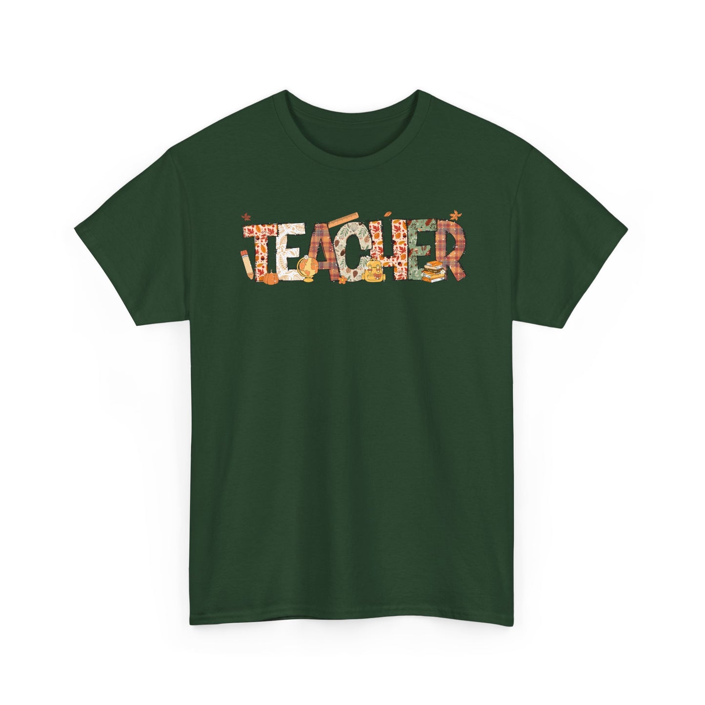 Teacher Doodle Distressed Shirt | Gildan Teacher T-Shirt | Cute Fall Teacher Tee | Classroom Graphic Top | Teacher Gift
