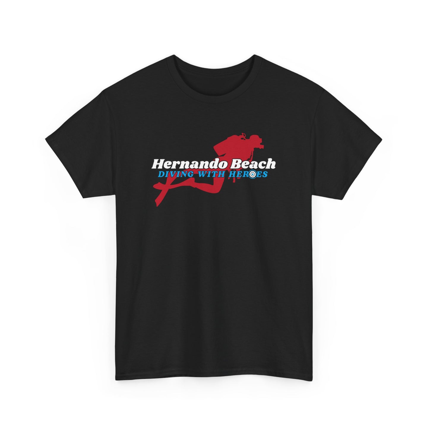 Basic Cotton T-Shirt - Hernando Beach Diving