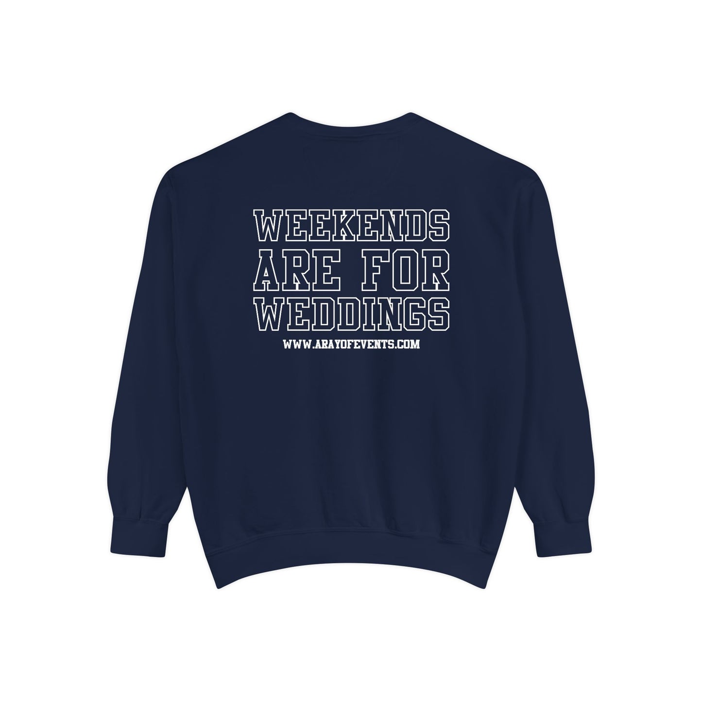 Relaxed Fit Crewneck Pullover Sweatshirt - Aray of Events