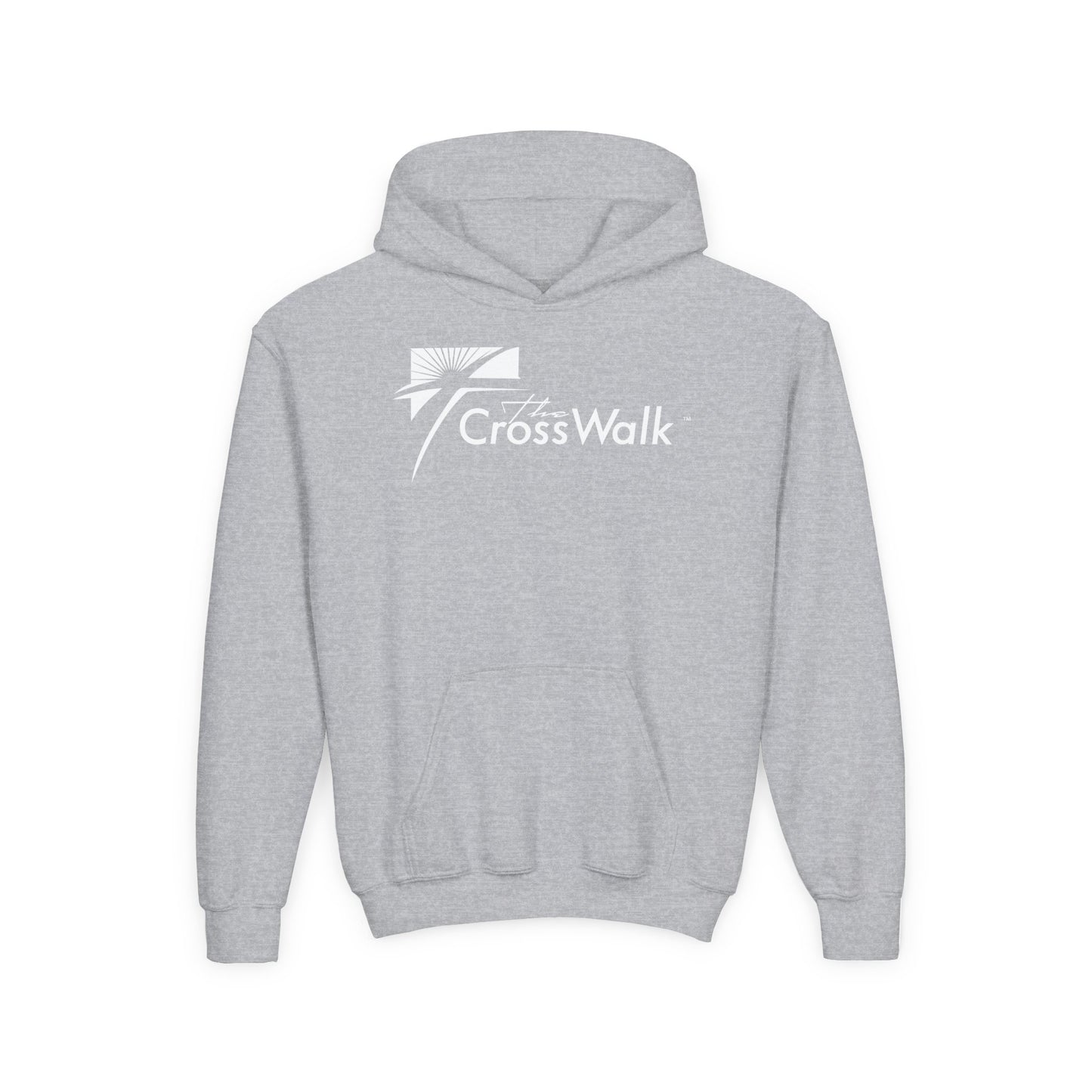 YOUTH - Basic Pullover Hoodie - Crosswalk Church