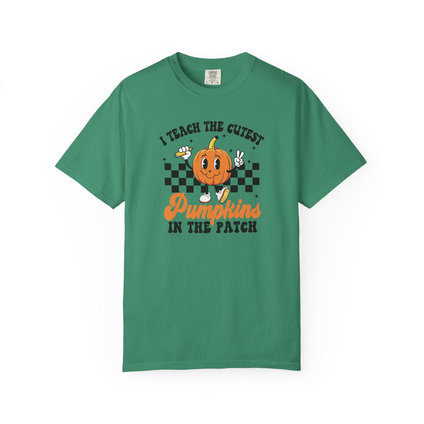 Comfort Colors Teacher Fall Shirt | I Teach The Cutest Pumpkin T-Shirt | Thanksgiving Teacher Tee | Cute Autumn Classroom Shirt