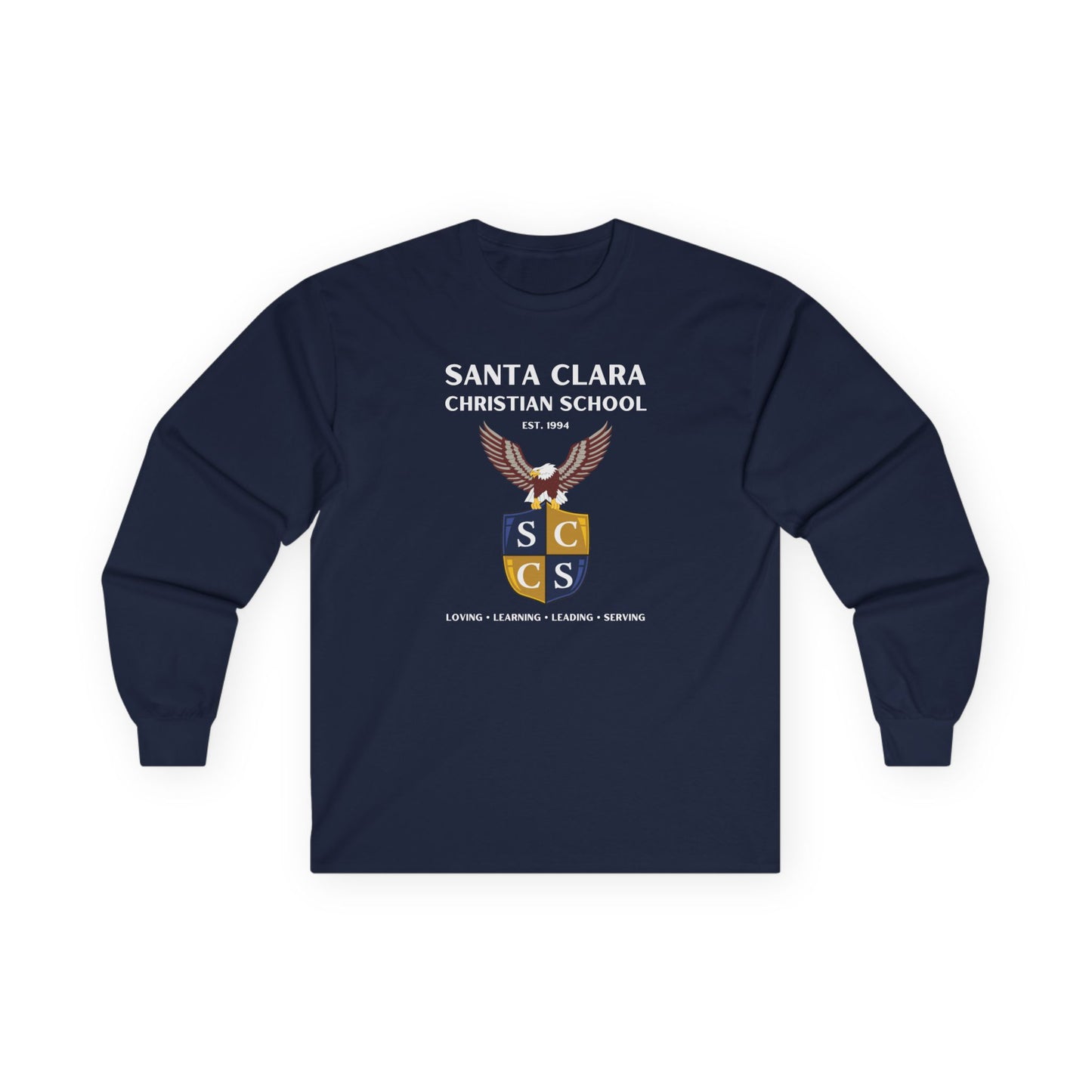 ADULT - Long Sleeve Tee - Santa Clara