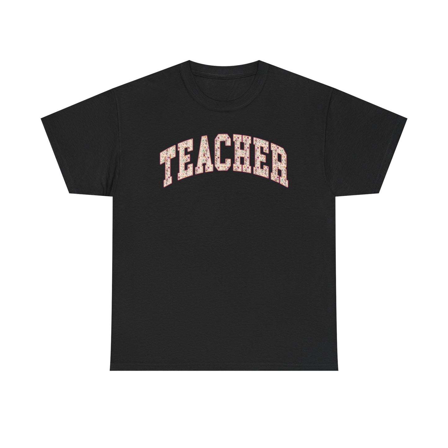 Teacher Glitter Shirt | Sparkly Teacher T-Shirt | Gildan Teacher Tee | Cute Fall Teacher Outfit | Teacher Appreciation Gift