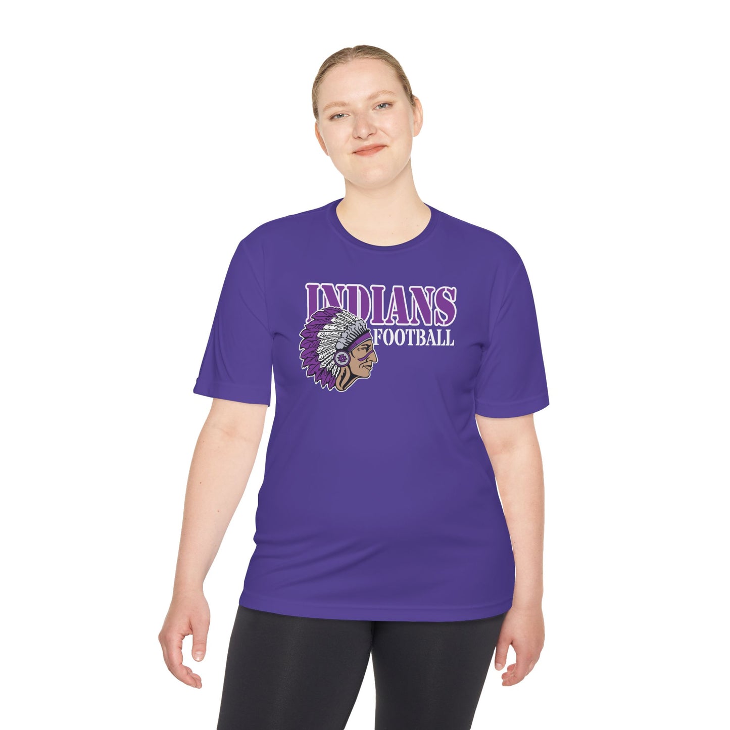 Polyester T-Shirt - Indians Football 3 - Friends of Pacific Football