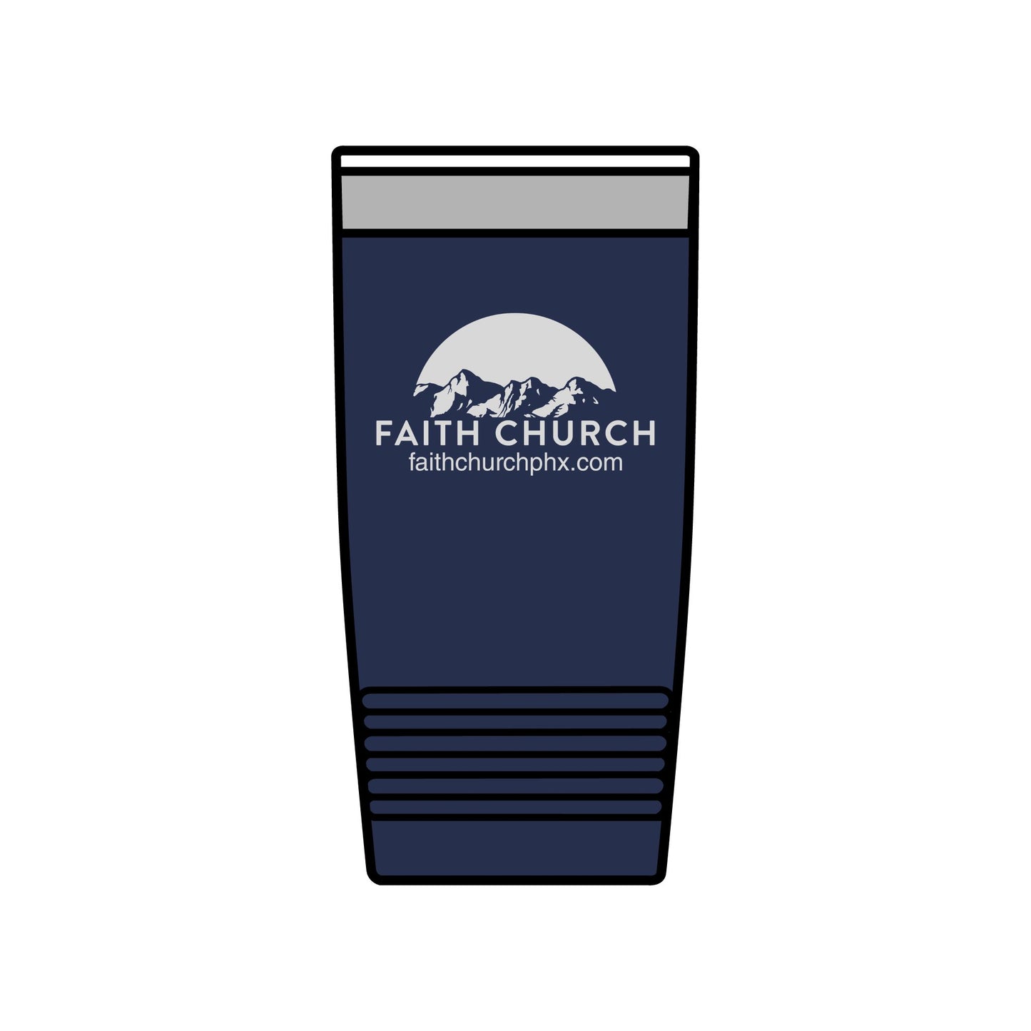 20oz Insulated Tumbler - Faith Church