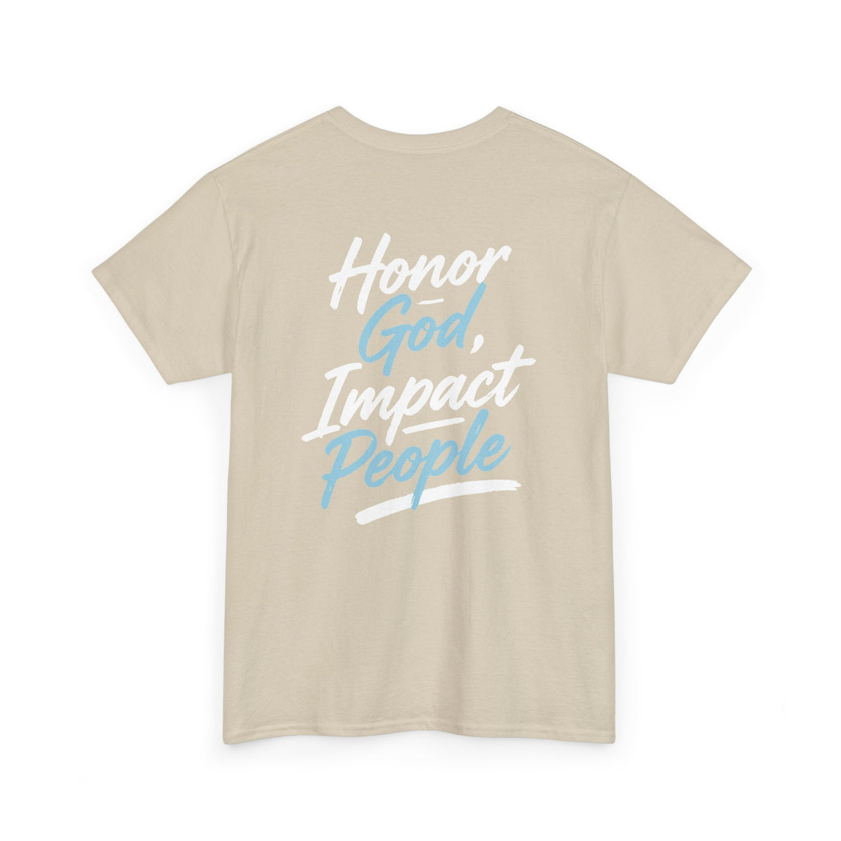 Adult - Honor God, Impact People Basic T-Shirt - FAC Aurora
