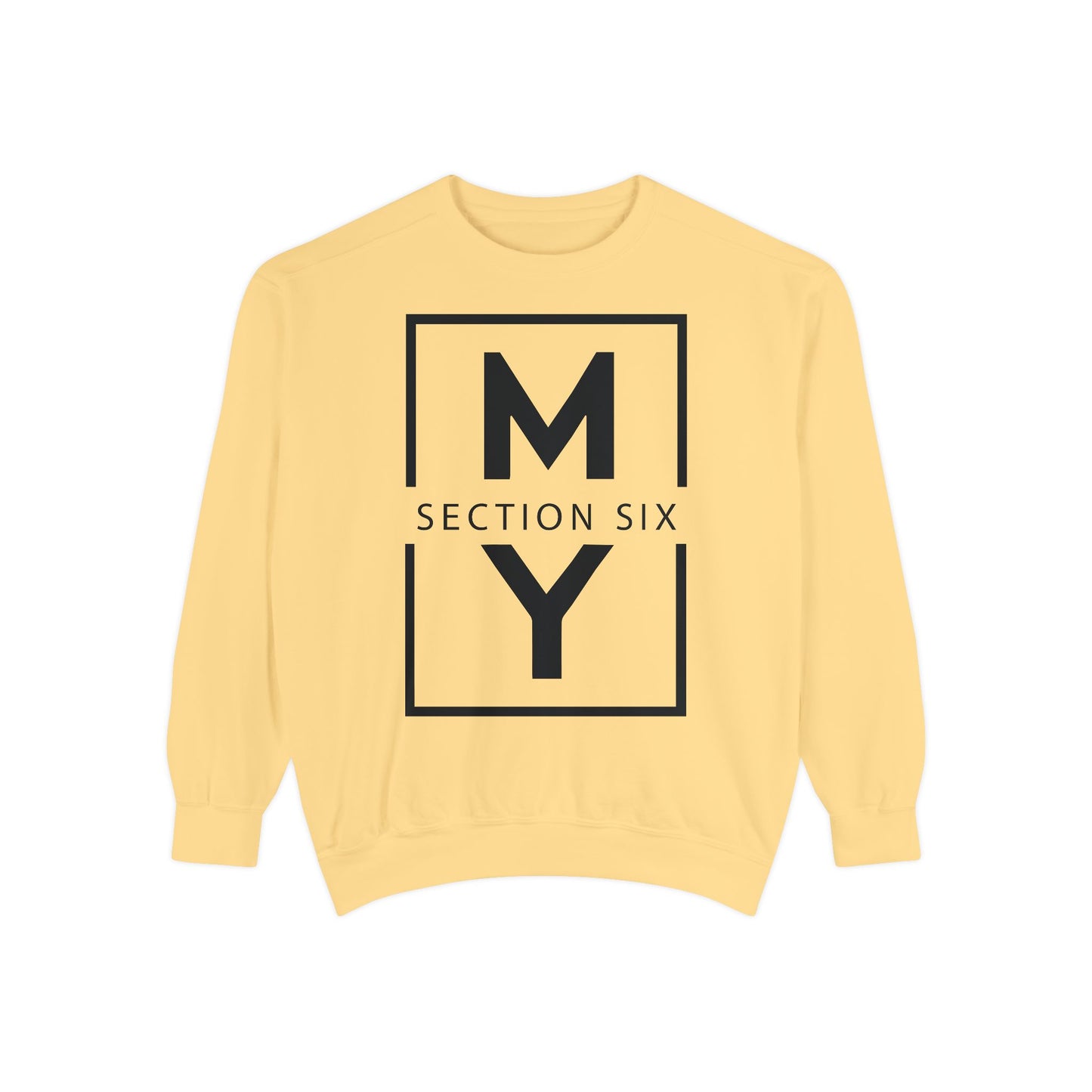 ADULT - Comfort Color Sweatshirt - MS Section 6 Youth