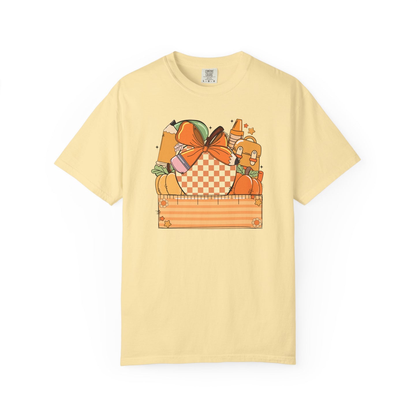 Comfort Colors Fall Shirt | Custom Autumn T-Shirt | Cozy Pumpkin Graphic Tee | Thanksgiving Unisex Shirt Gift
