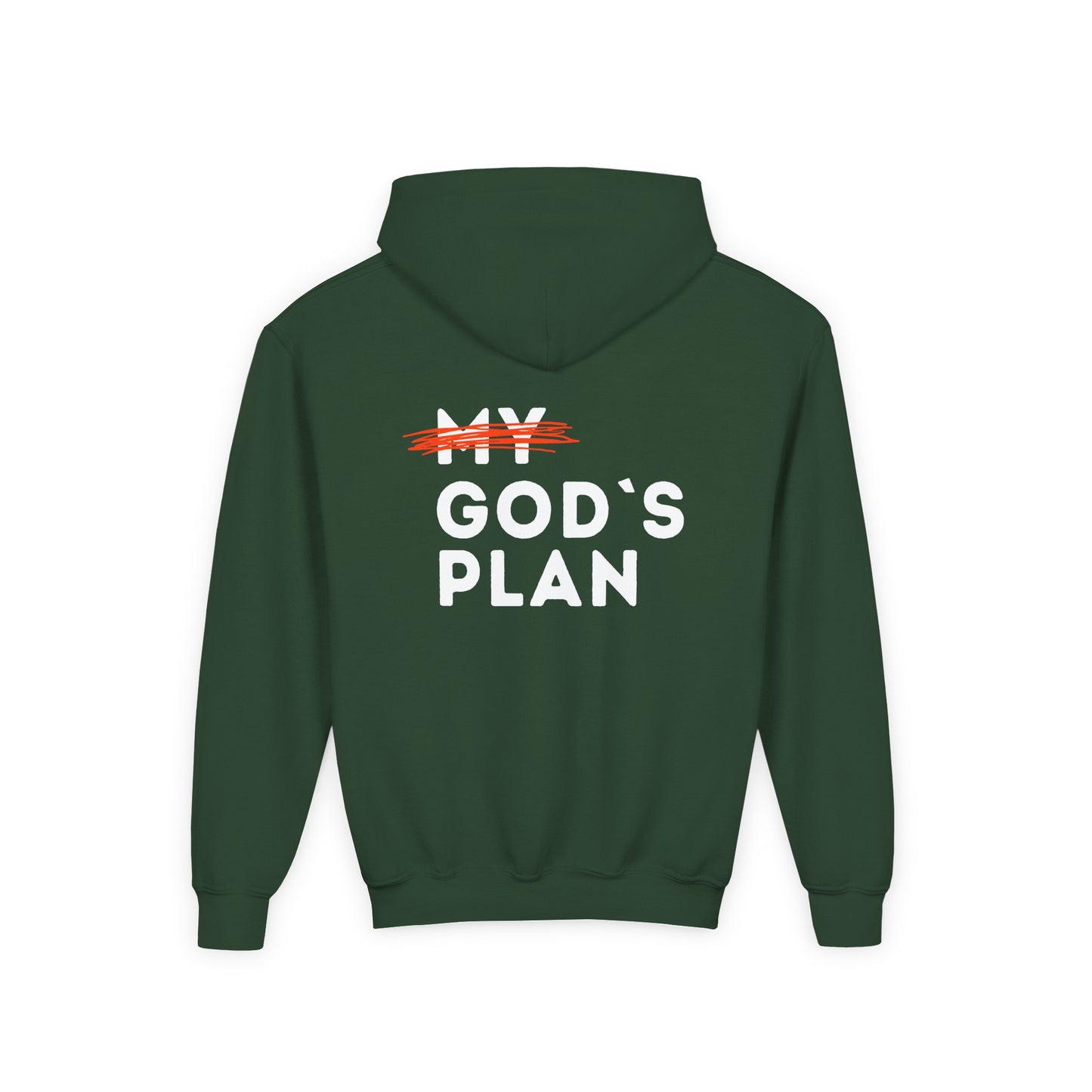 YOUTH - Basic Hoodie - GOD'S Plan- BBA