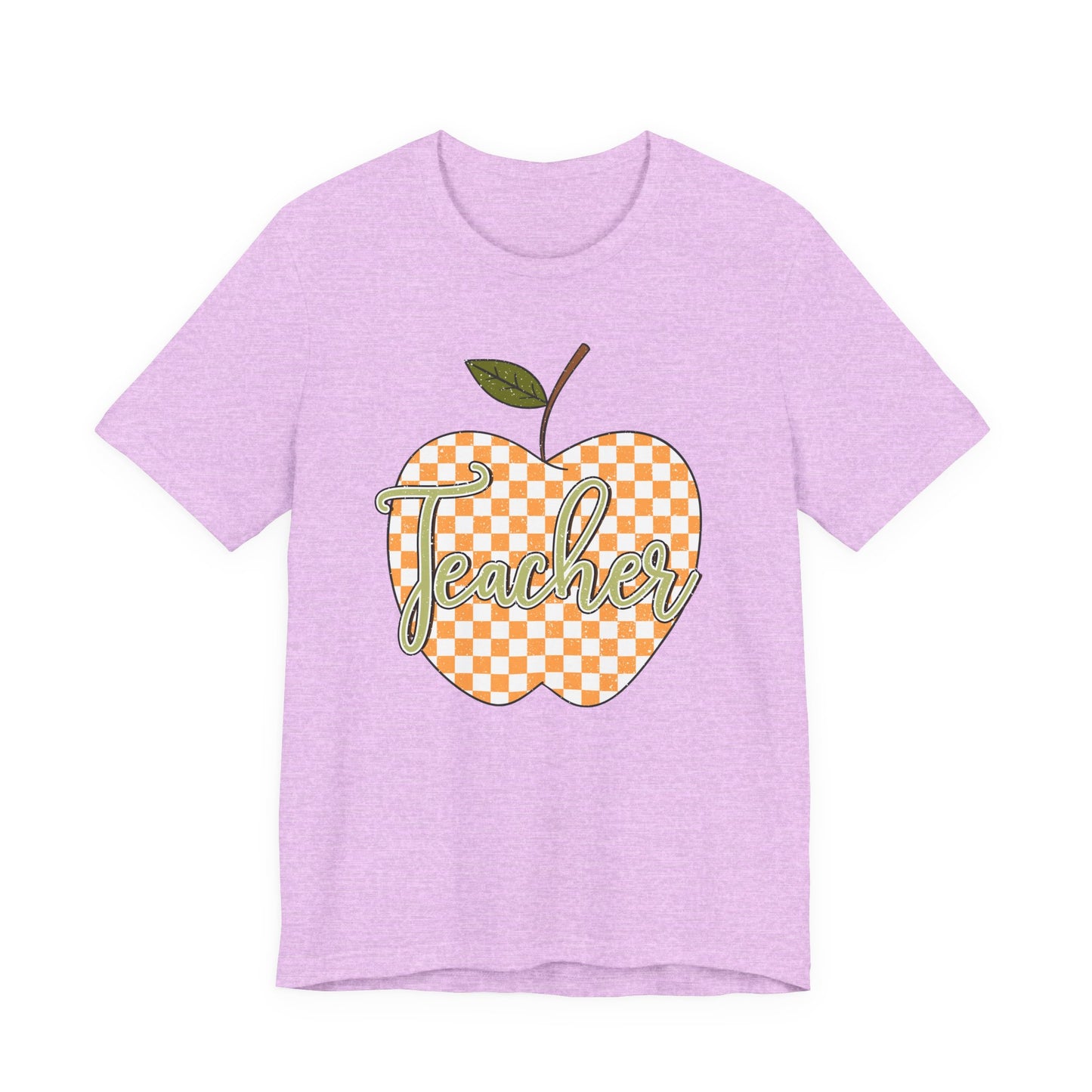Apple Teacher Fall Shirt | Bella Canvas Teacher T-Shirt | Cute Autumn Teacher Outfit | Thanksgiving Teacher Graphic Tee