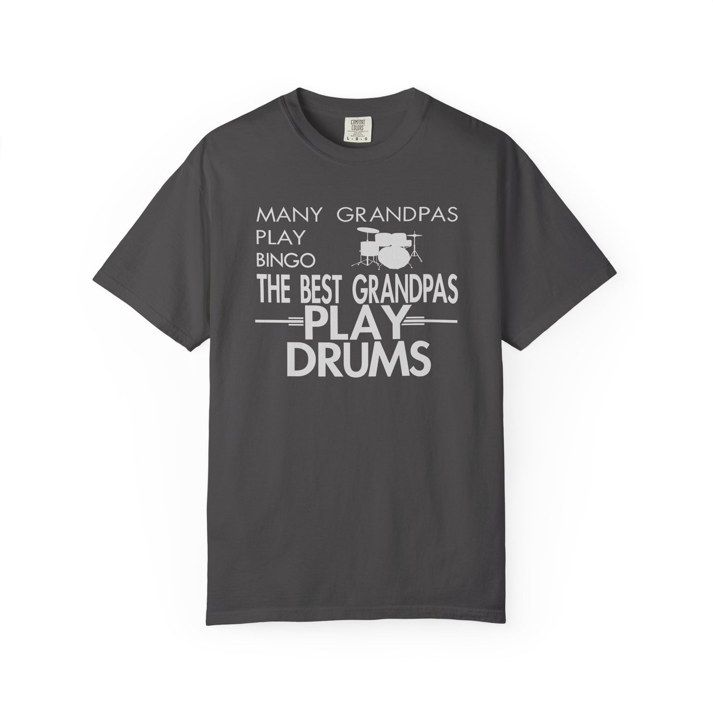 Grandpa Drummer Shirt, Funny Grandpa Drum Tee, Drummer Gift for Grandpa, Percussion T-Shirt, Music Lover Gift, Drum Set Tee for Men