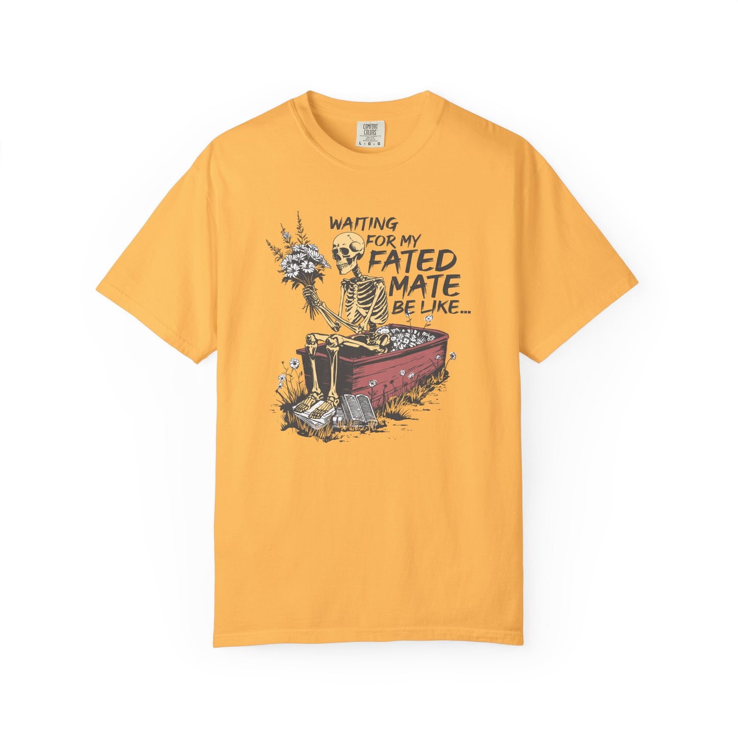 Comfort Colors Fated Mate Shirt | Waiting For My Fated Mate T-Shirt | Fantasy Romance Graphic Tee | Unisex Bookish Gift
