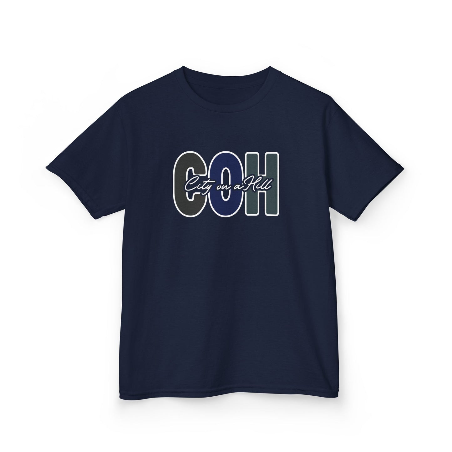 YOUTH - Basic Cotton T-Shirt - City on a Hill
