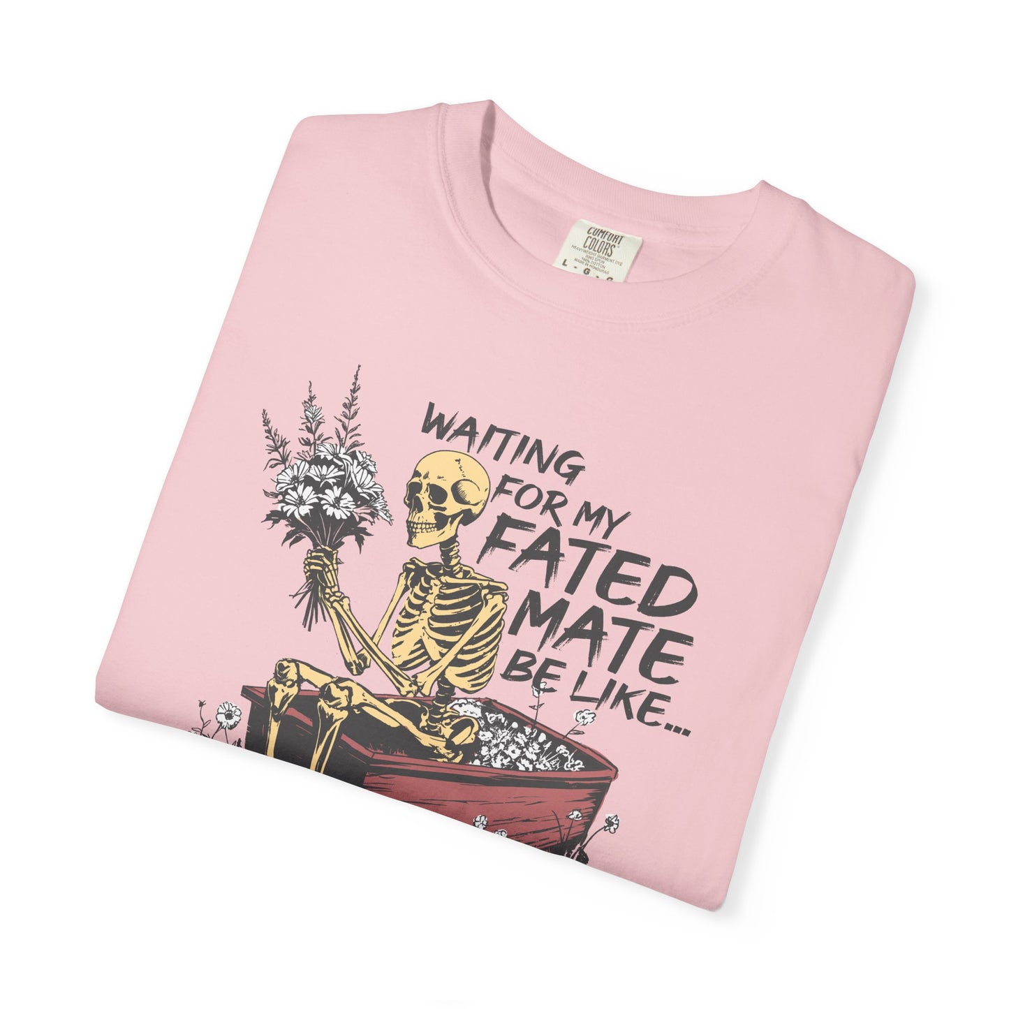 Comfort Colors Fated Mate Shirt | Waiting For My Fated Mate T-Shirt | Fantasy Romance Graphic Tee | Unisex Bookish Gift