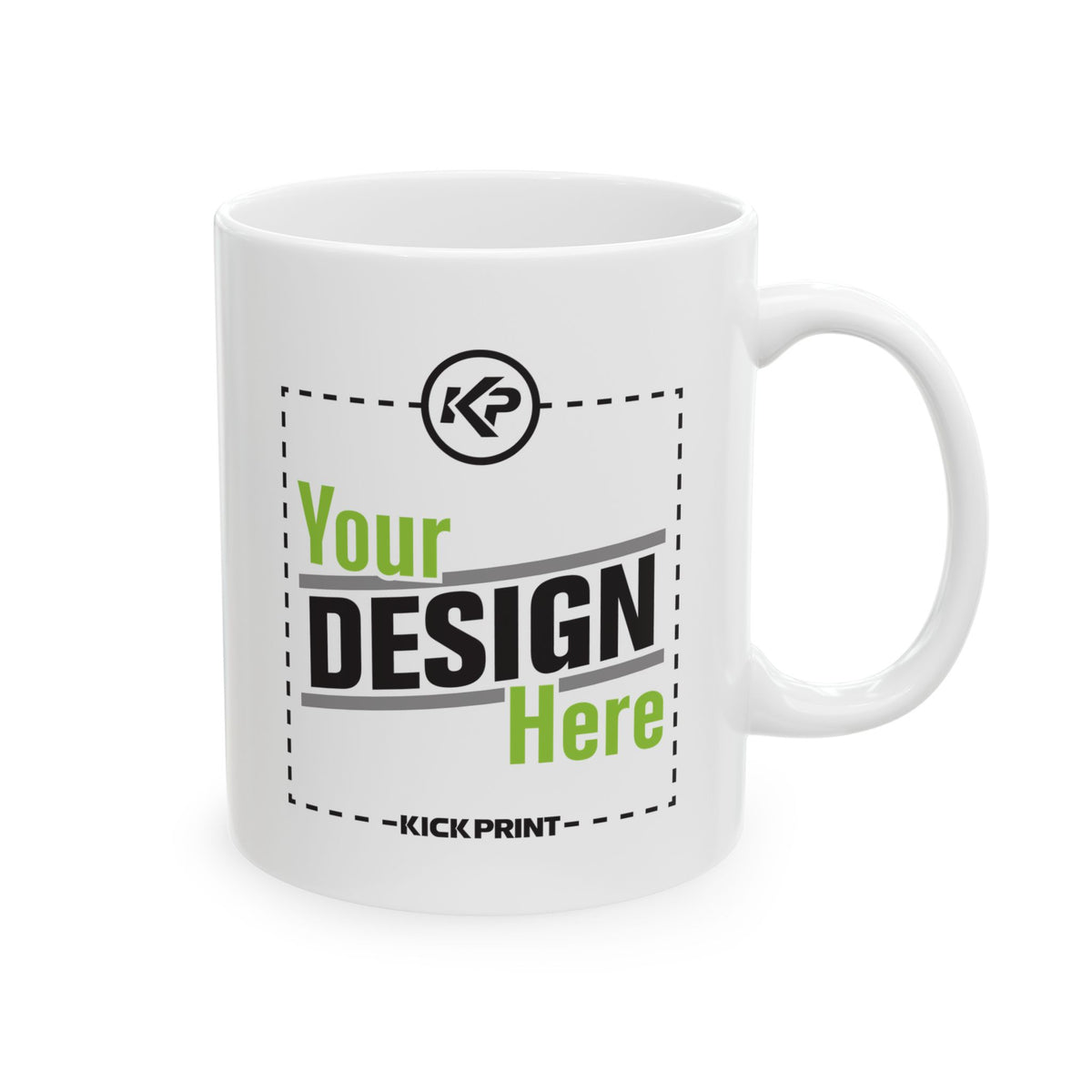 11oz White Mug