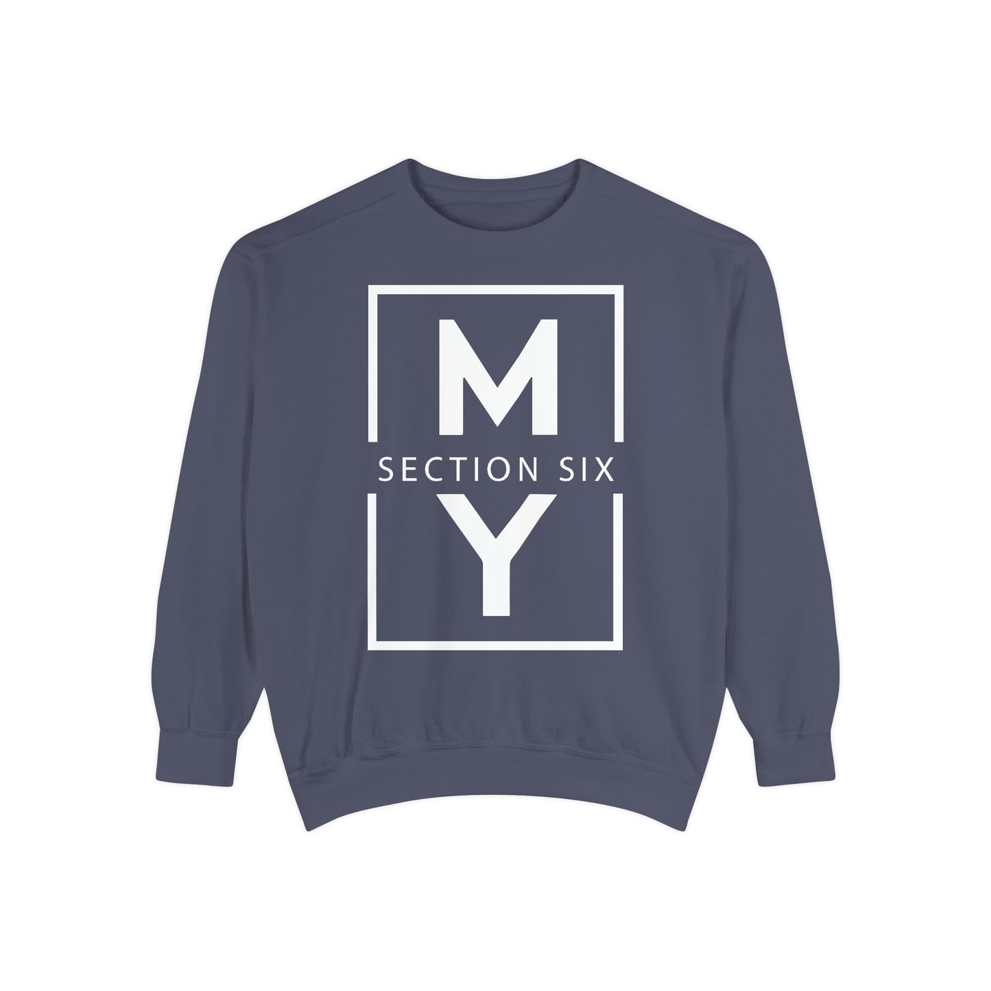 ADULT - Comfort Color Sweatshirt - MS Section 6 Youth