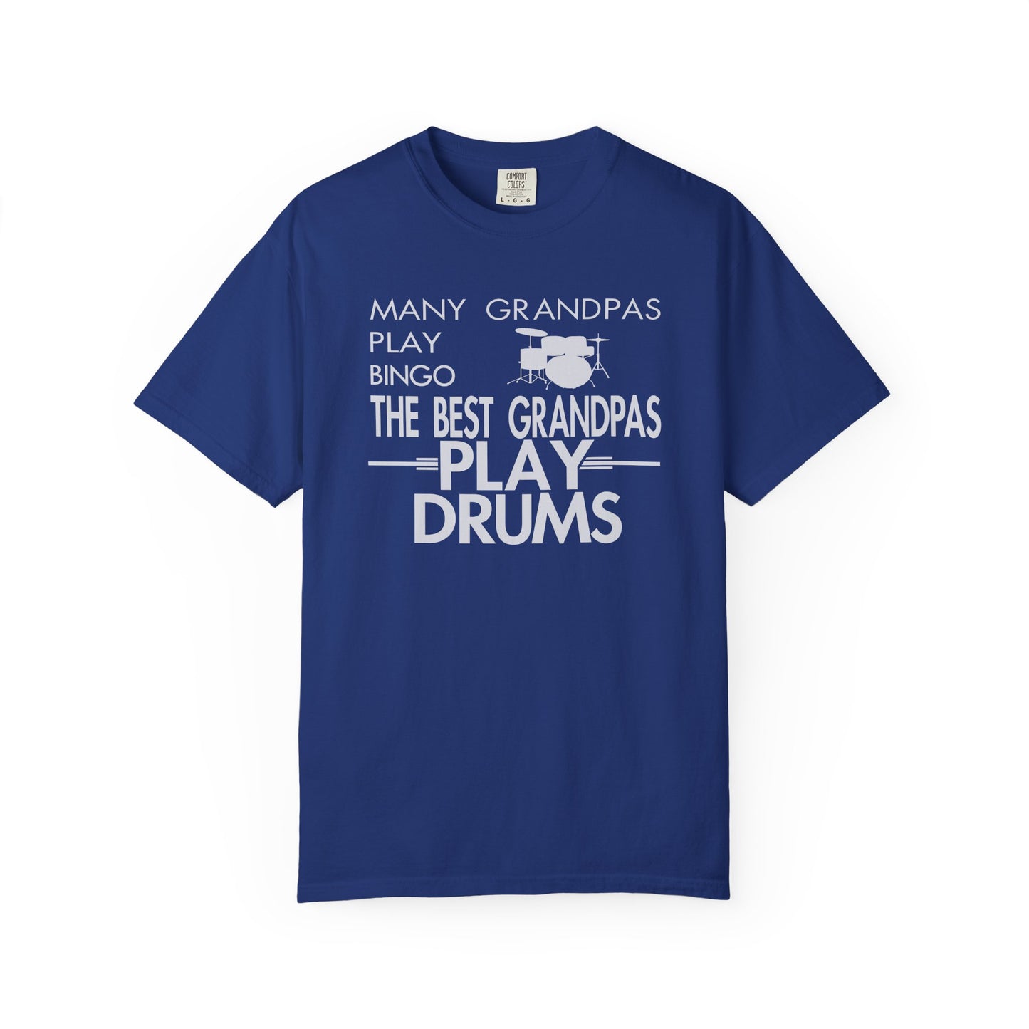 Grandpa Drummer Shirt, Funny Grandpa Drum Tee, Drummer Gift for Grandpa, Percussion T-Shirt, Music Lover Gift, Drum Set Tee for Men
