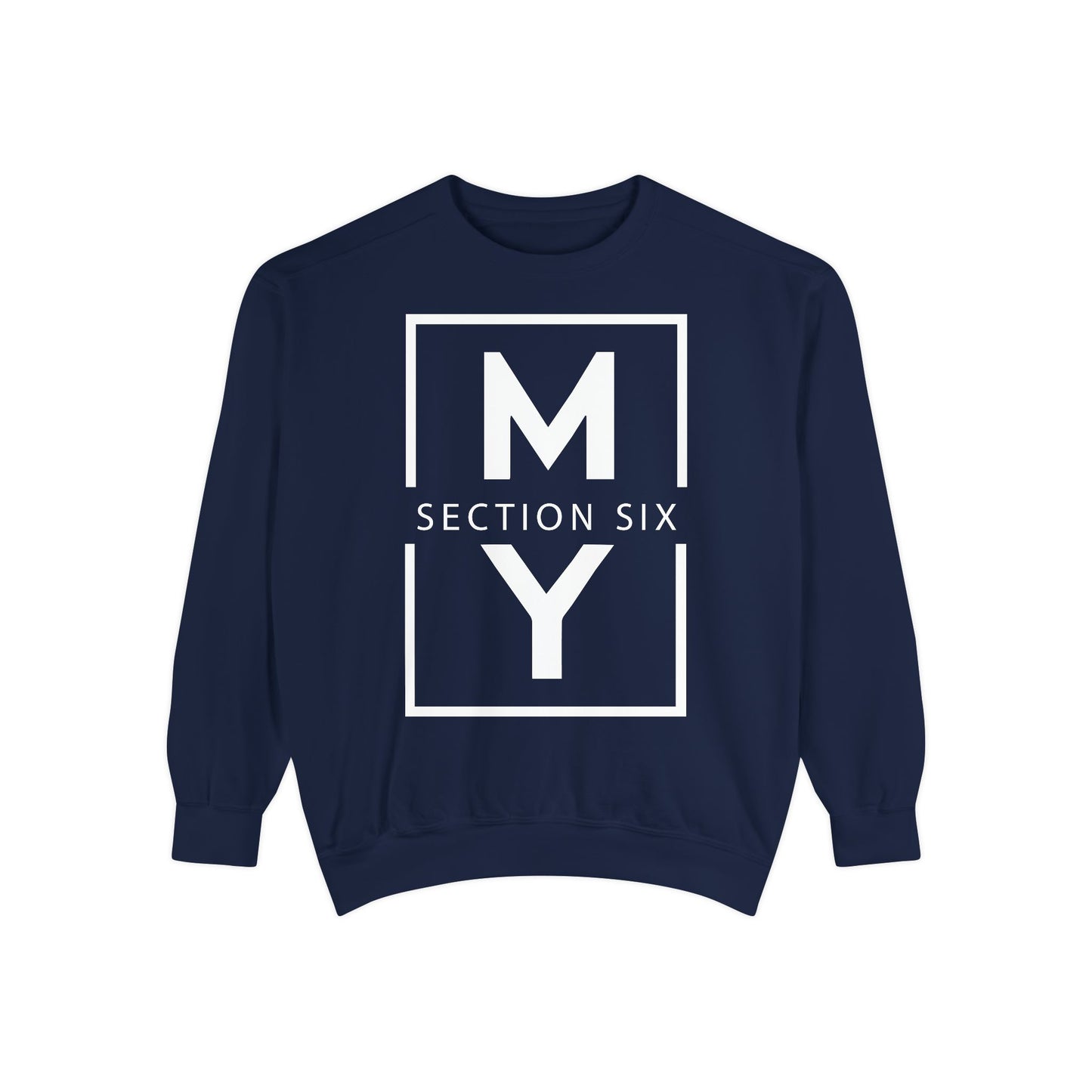 ADULT - Comfort Color Sweatshirt - MS Section 6 Youth