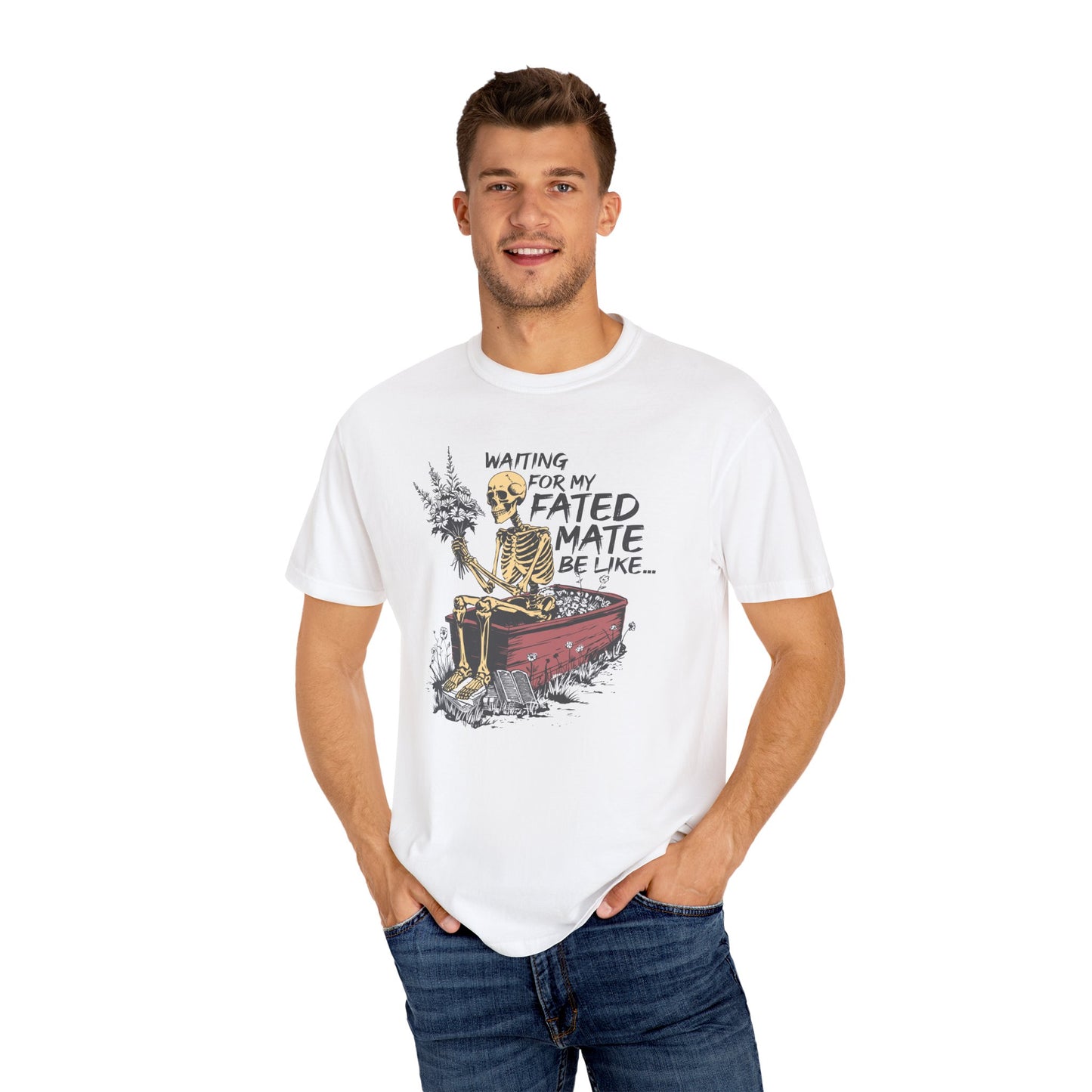 Comfort Colors Fated Mate Shirt | Waiting For My Fated Mate T-Shirt | Fantasy Romance Graphic Tee | Unisex Bookish Gift
