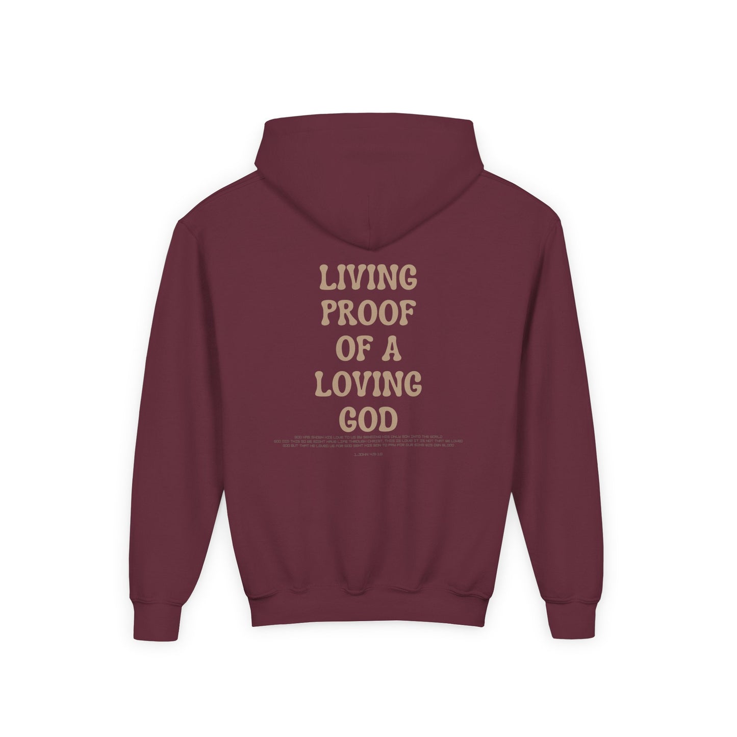 YOUTH - Basic Hoodie - Living Proof- BBA