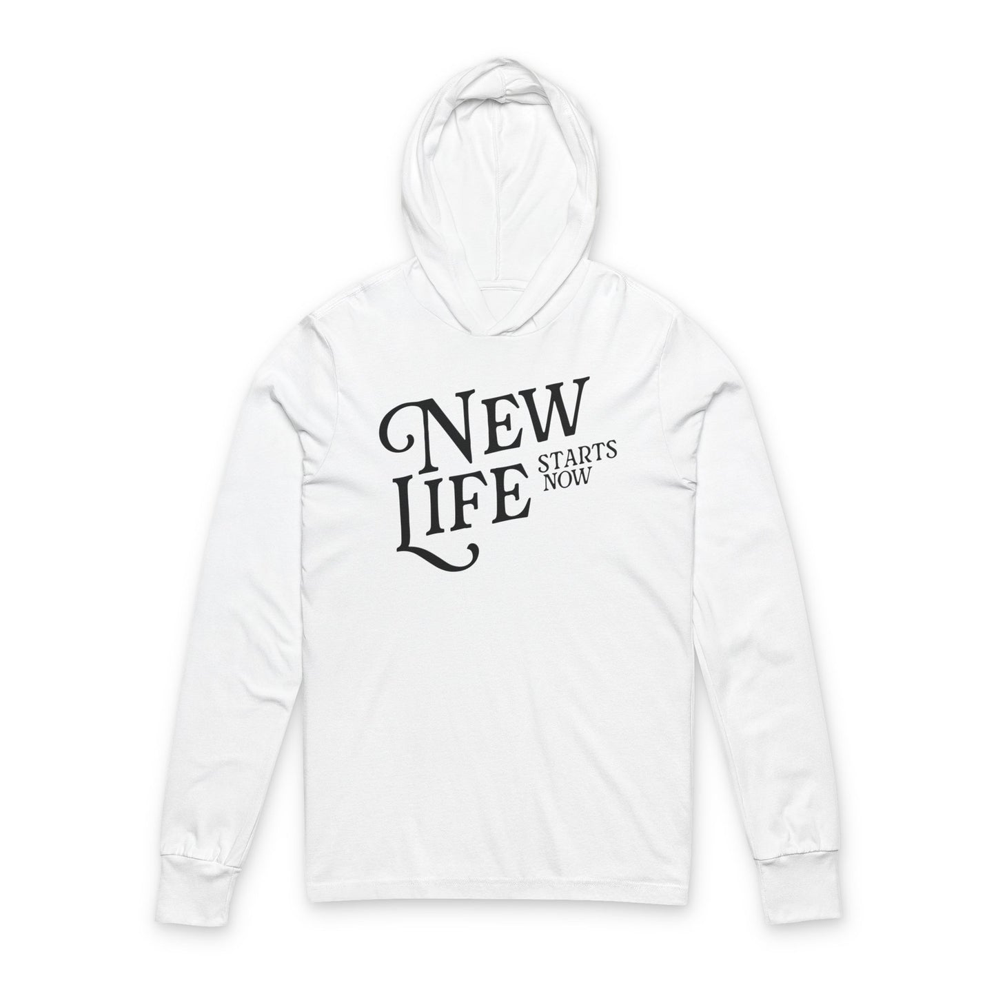 Hooded Long Sleeve Tee - New Life Terre Haute
